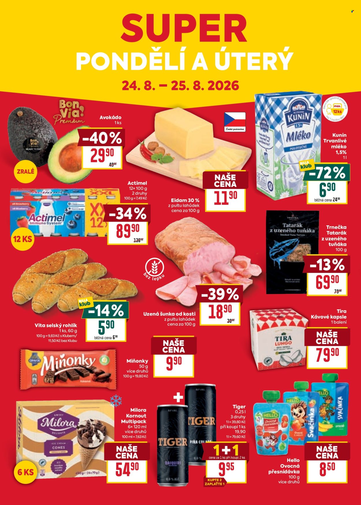 Leták BILLA - 19.8.2026 - 25.8.2026. Strana 30