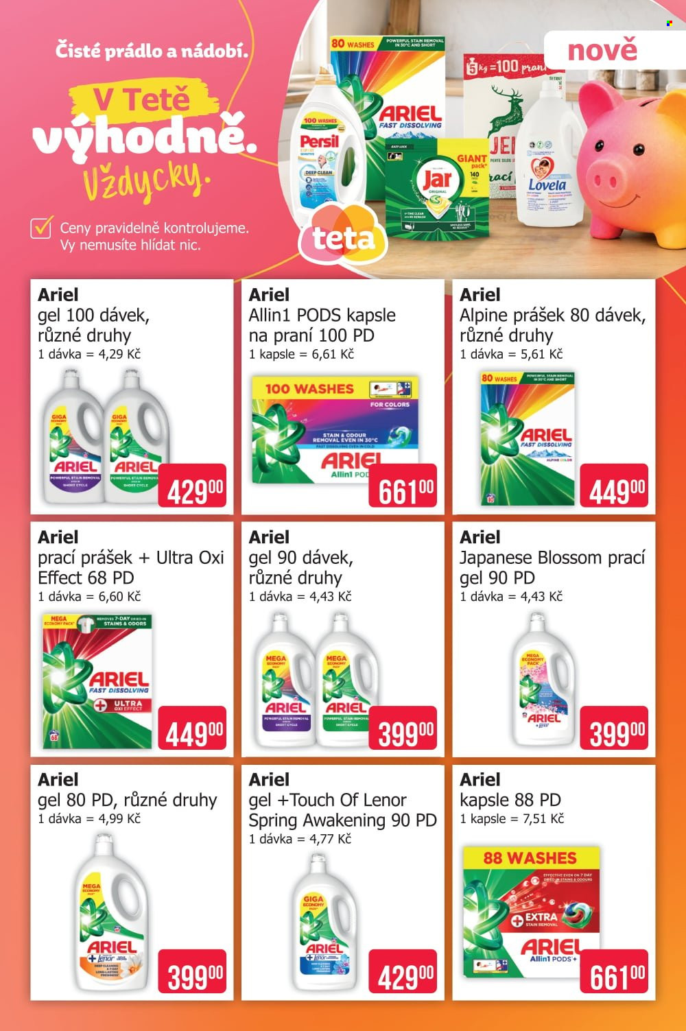 Leták Teta drogerie - 15.8.2026 - 21.8.2026. Strana 2
