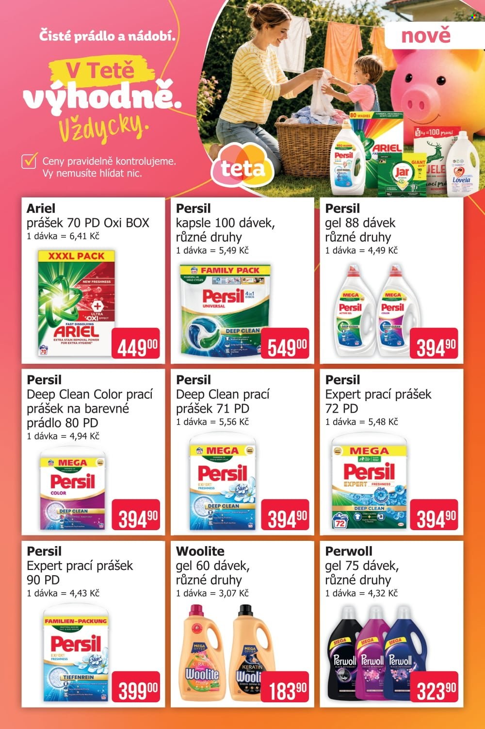 Leták Teta drogerie - 15.8.2026 - 21.8.2026. Strana 3