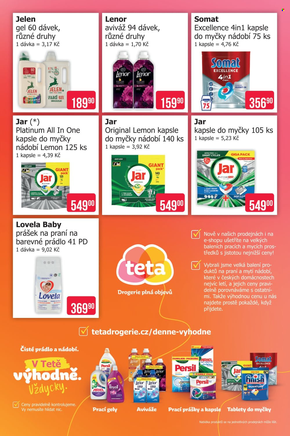 Leták Teta drogerie - 15.8.2026 - 21.8.2026. Strana 4