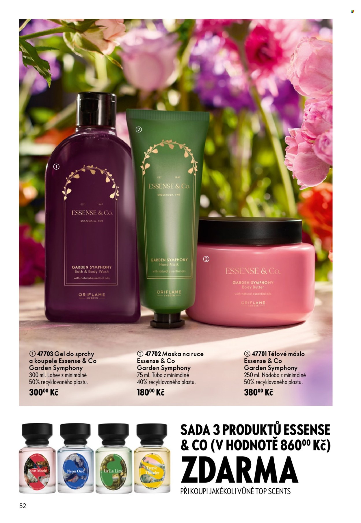 Leták ORIFLAME - 19.8.2026 - 8.9.2026. Strana 52
