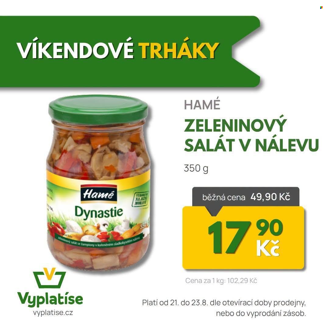 Leták Vyplatíse - 21.8.2026 - 23.8.2026. Strana 2