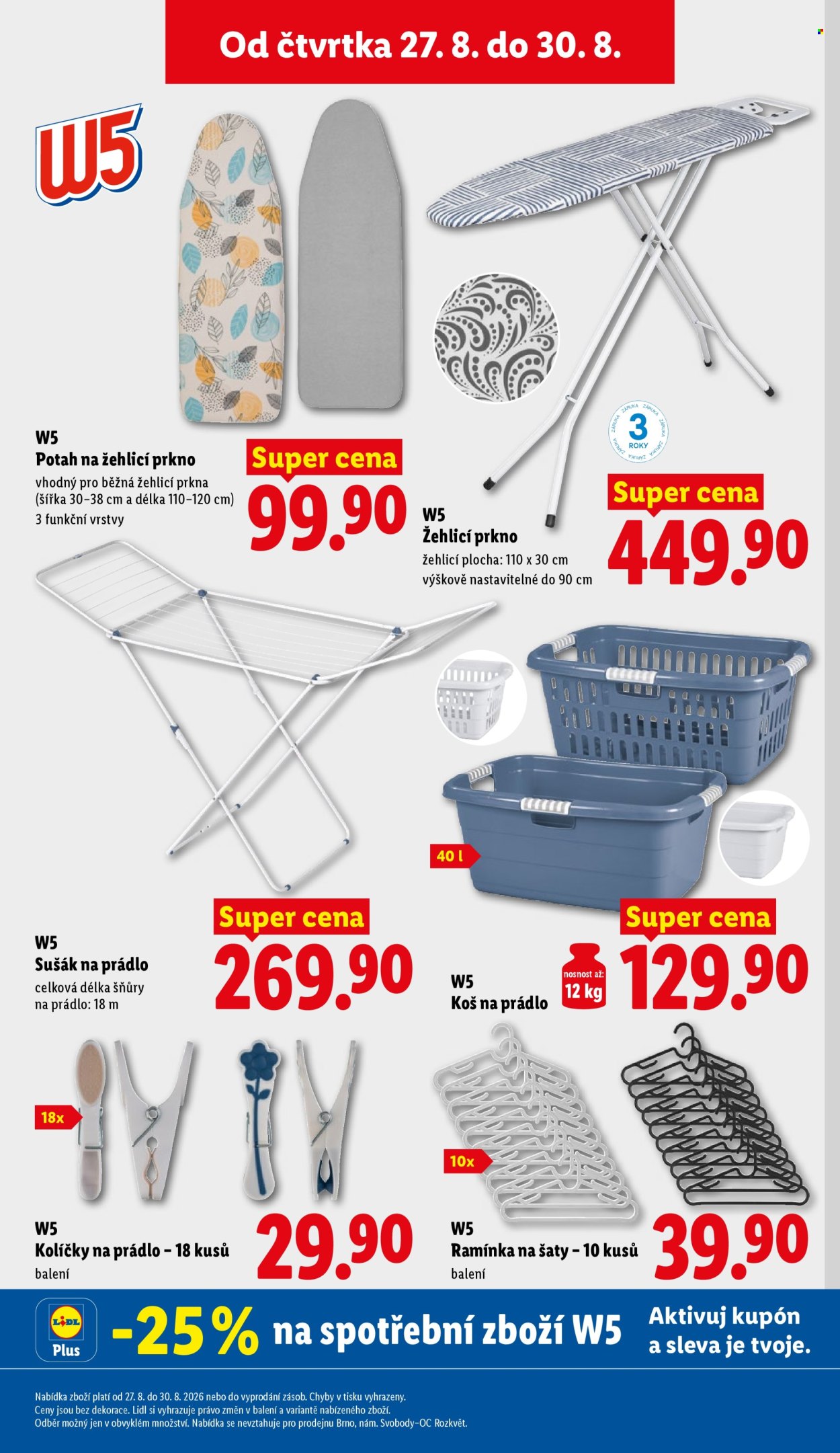 Leták Lidl - 27.8.2026 - 30.8.2026. Strana 45
