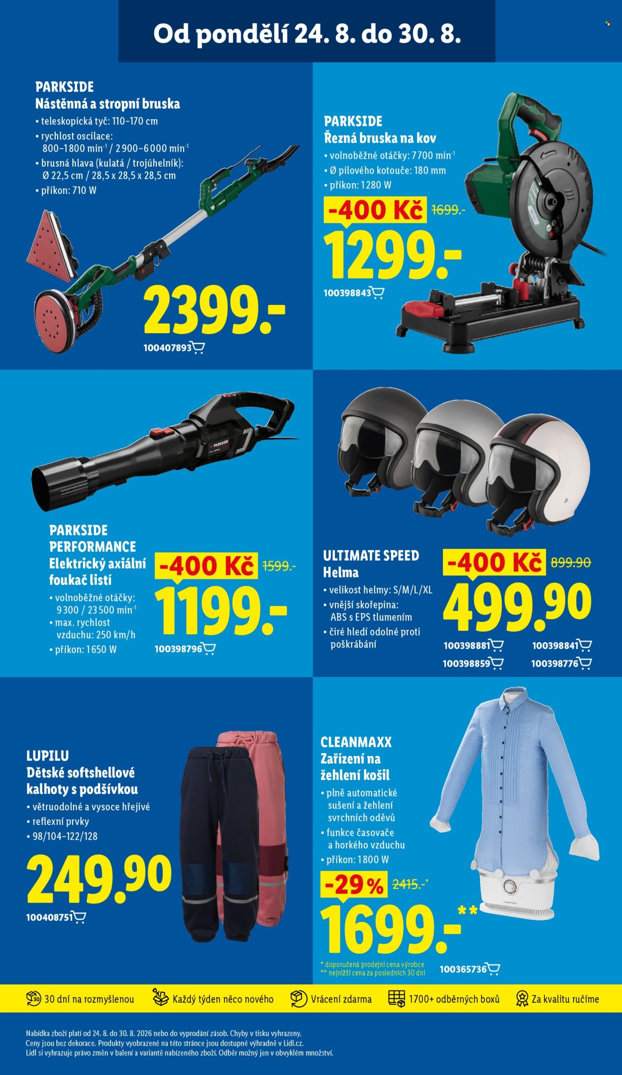 Leták Lidl - 24.8.2026 - 30.8.2026. Strana 33
