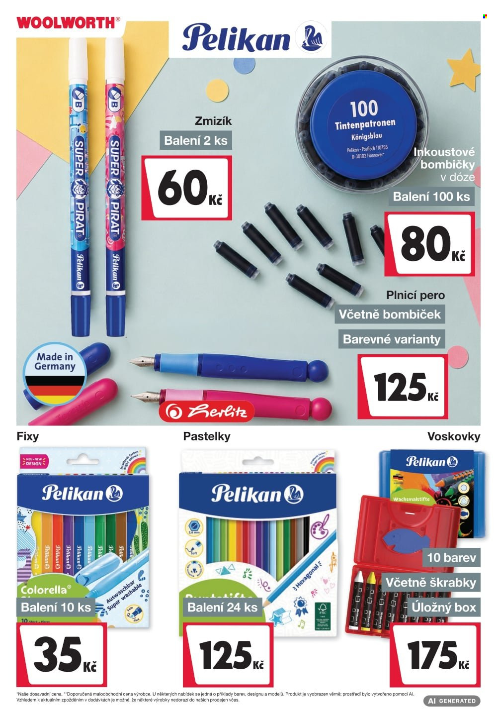 Leták Woolworth. Strana 2