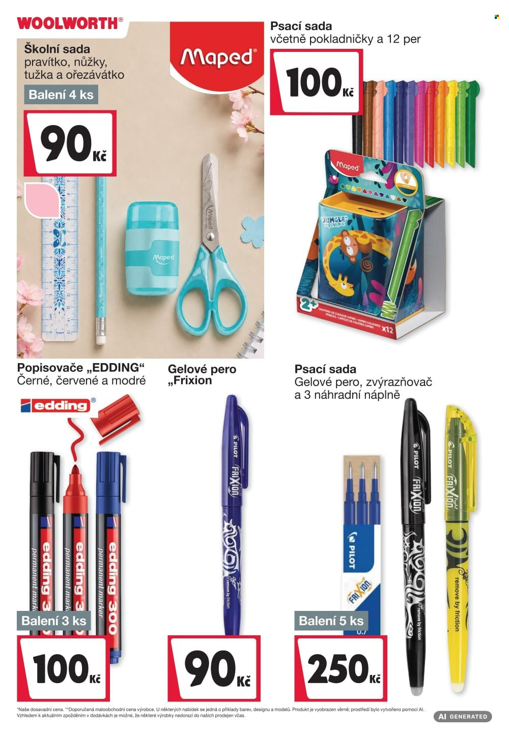 Leták Woolworth. Strana 7