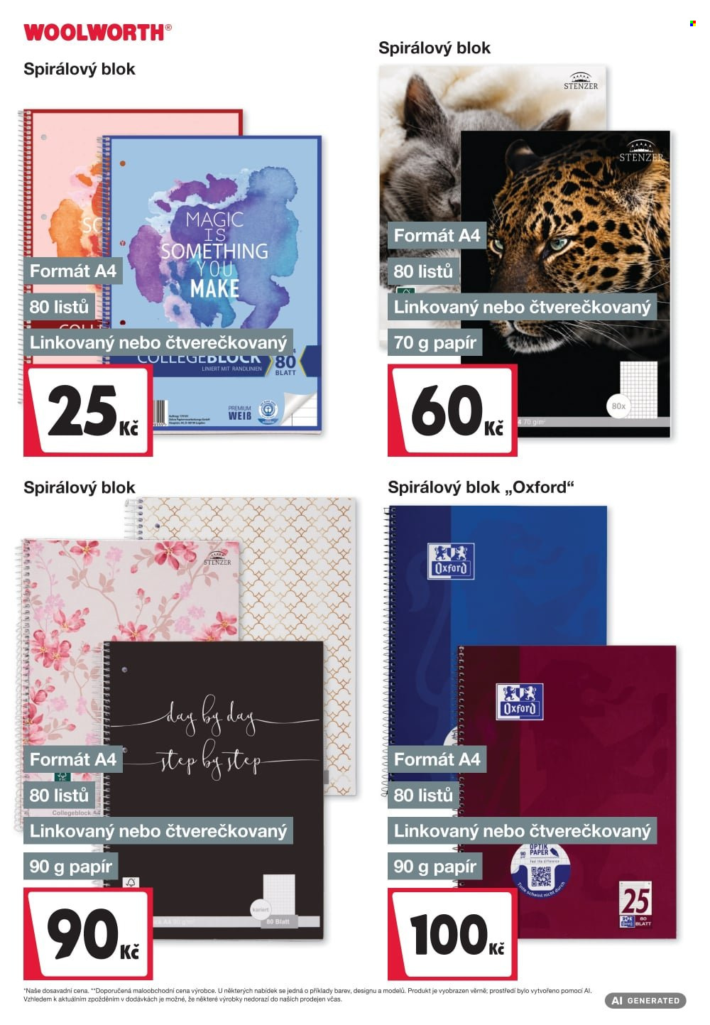 Leták Woolworth. Strana 17