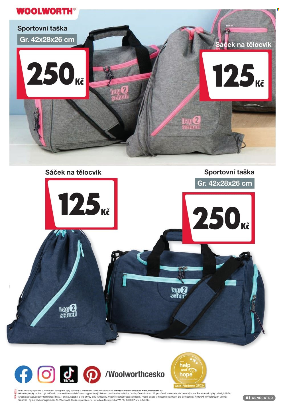 Leták Woolworth. Strana 21
