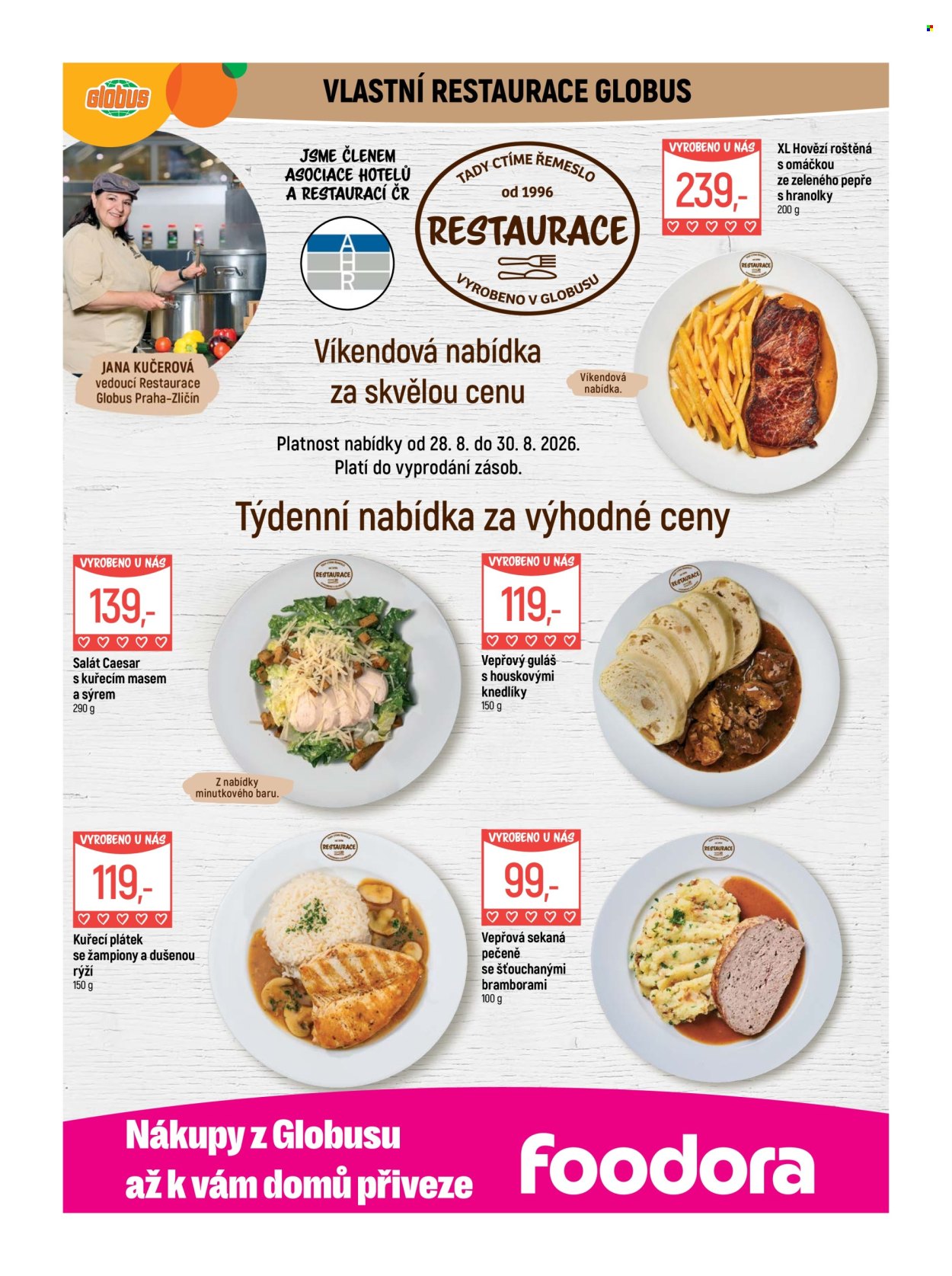 Leták Globus - 26.8.2026 - 1.9.2026. Strana 7