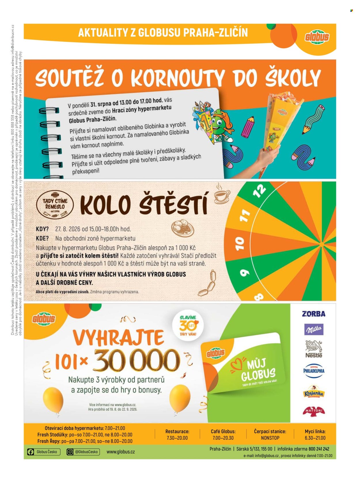 Leták Globus - 26.8.2026 - 1.9.2026. Strana 43