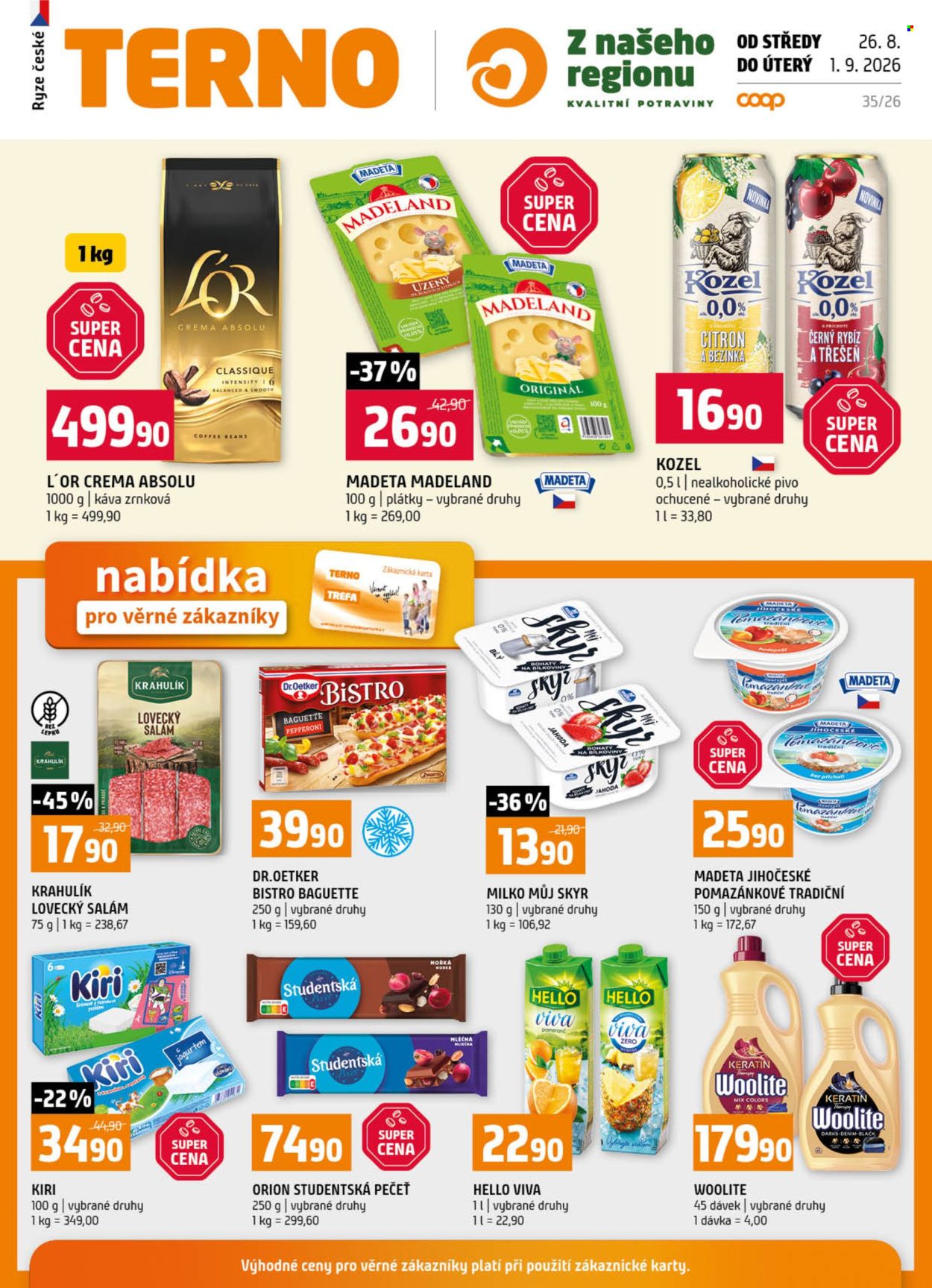 Leták coop TERNO - 26.8.2026 - 1.9.2026. Strana 20