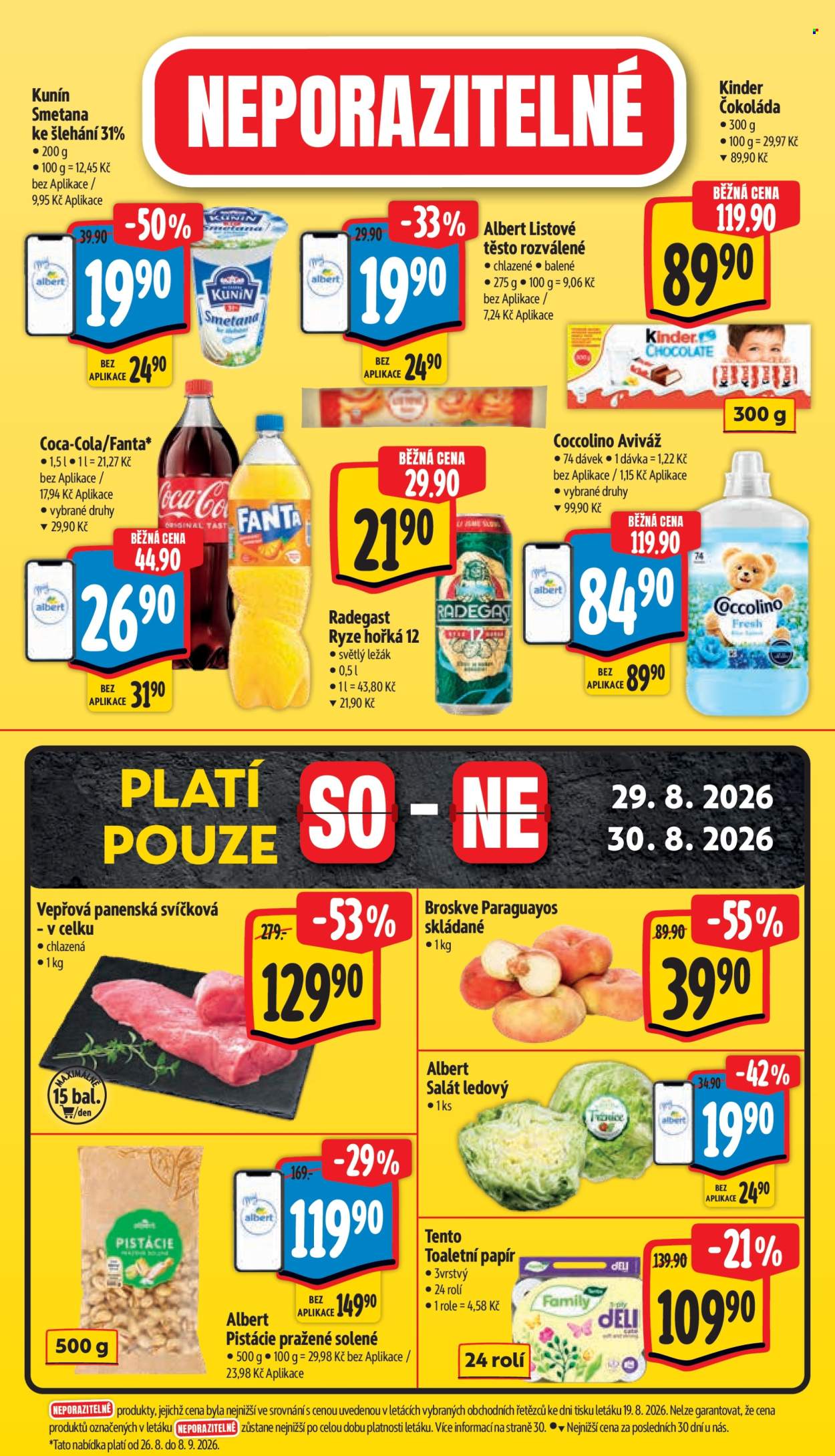 Leták Albert Hypermarket - 26.8.2026 - 1.9.2026. Strana 8