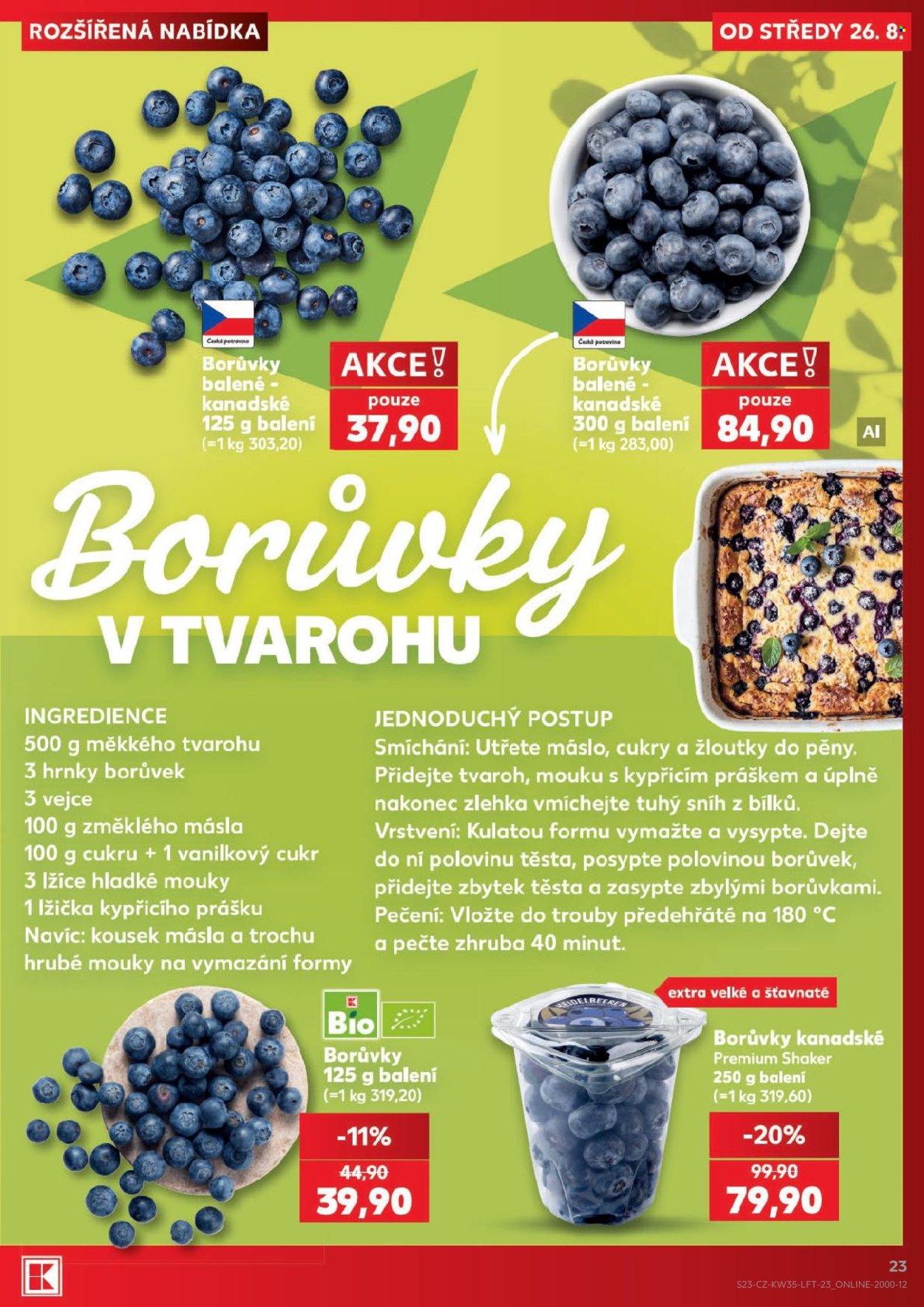 Leták Kaufland - 26.8.2026 - 1.9.2026. Strana 23