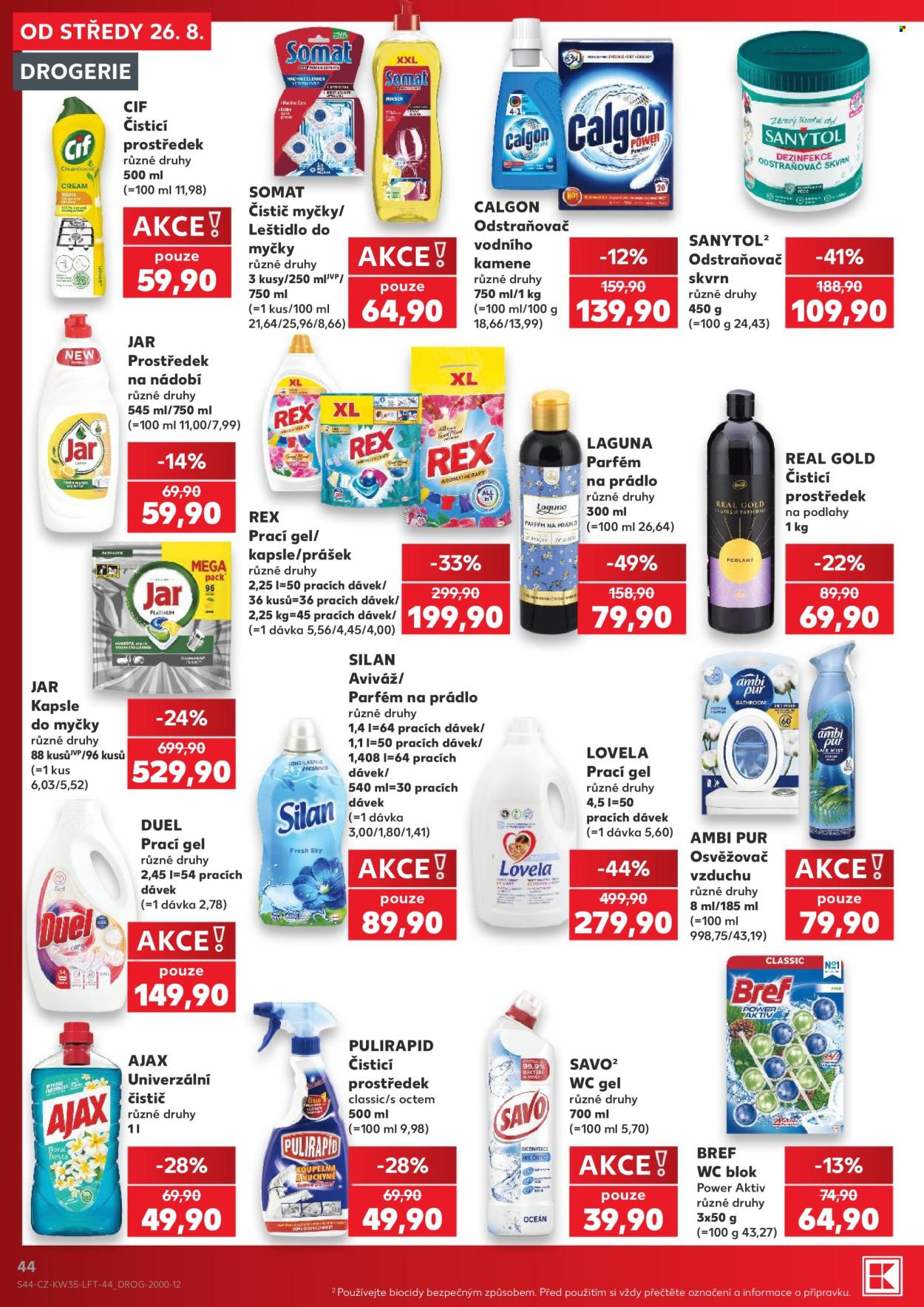 Leták Kaufland - 26.8.2026 - 1.9.2026. Strana 44
