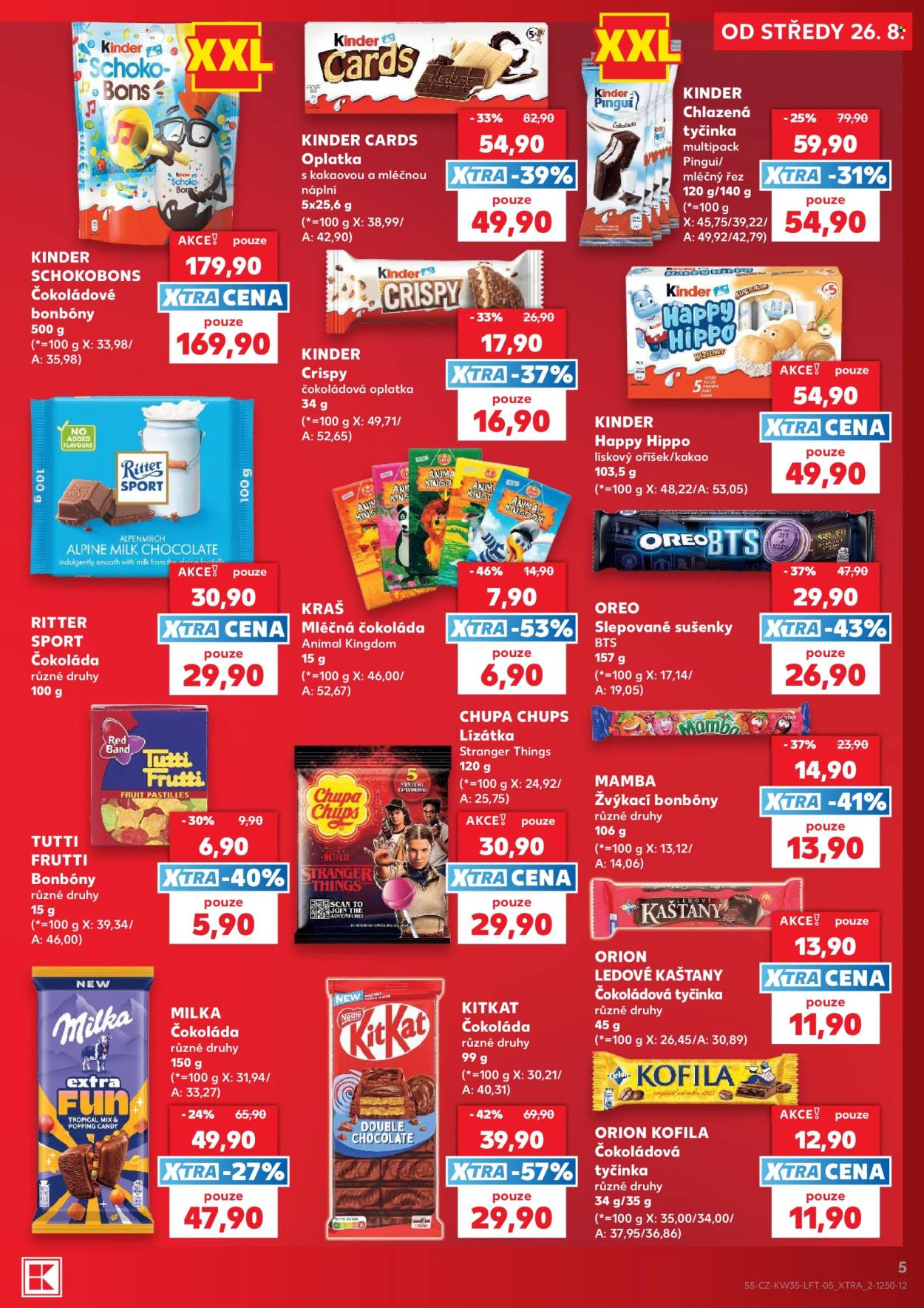 Leták Kaufland - 26.8.2026 - 1.9.2026. Strana 5
