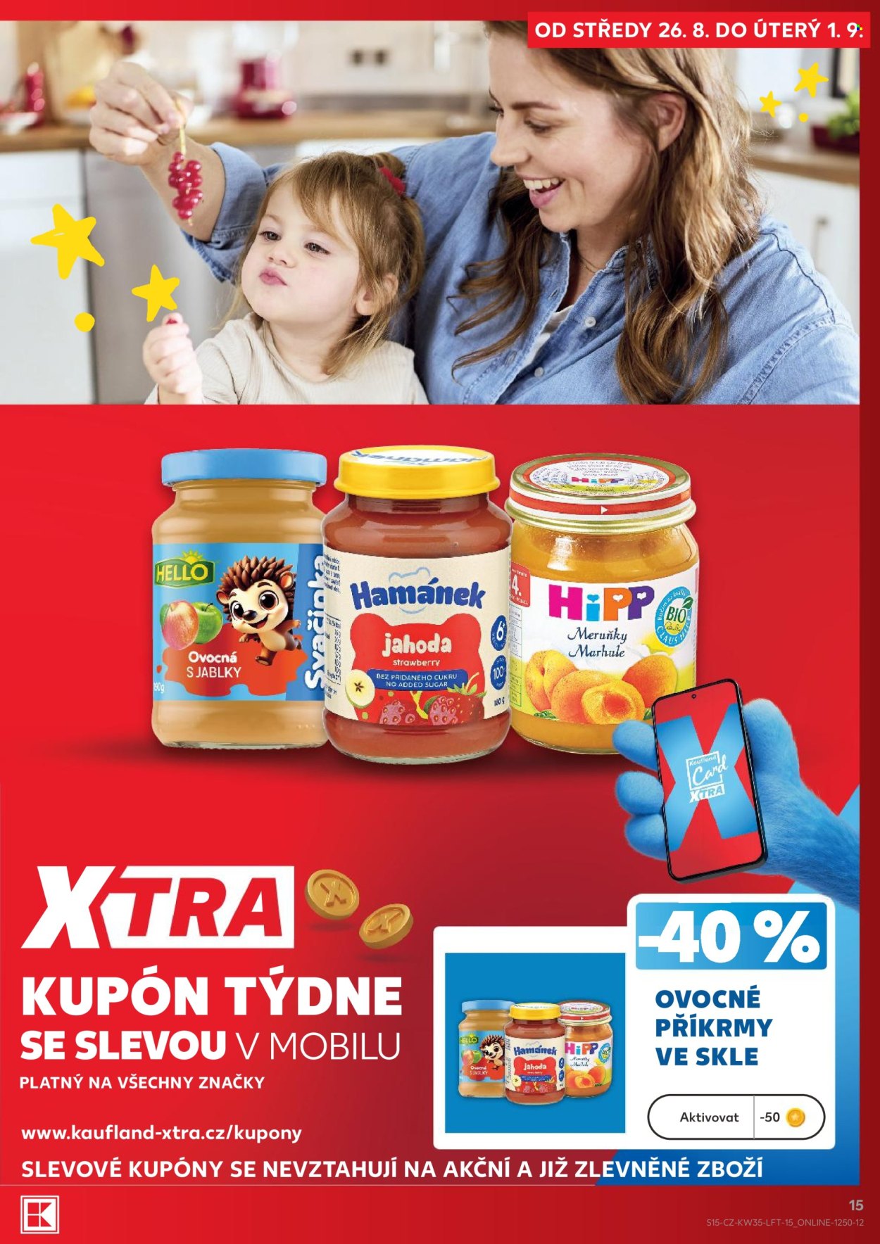 Leták Kaufland - 26.8.2026 - 1.9.2026. Strana 15