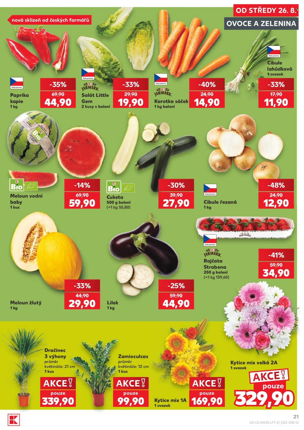 Leták Kaufland - 26.8.2026 - 1.9.2026. Strana 21