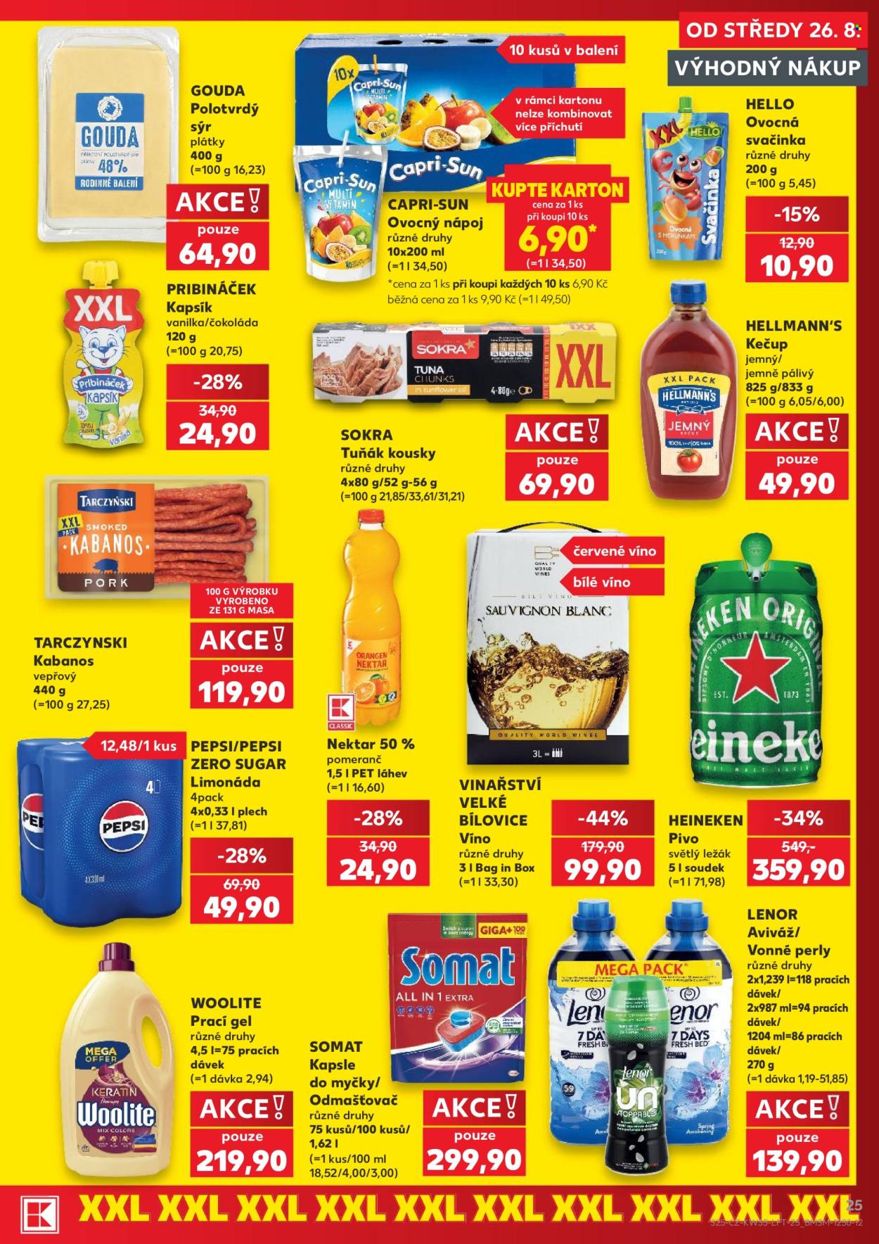 Leták Kaufland - 26.8.2026 - 1.9.2026. Strana 25