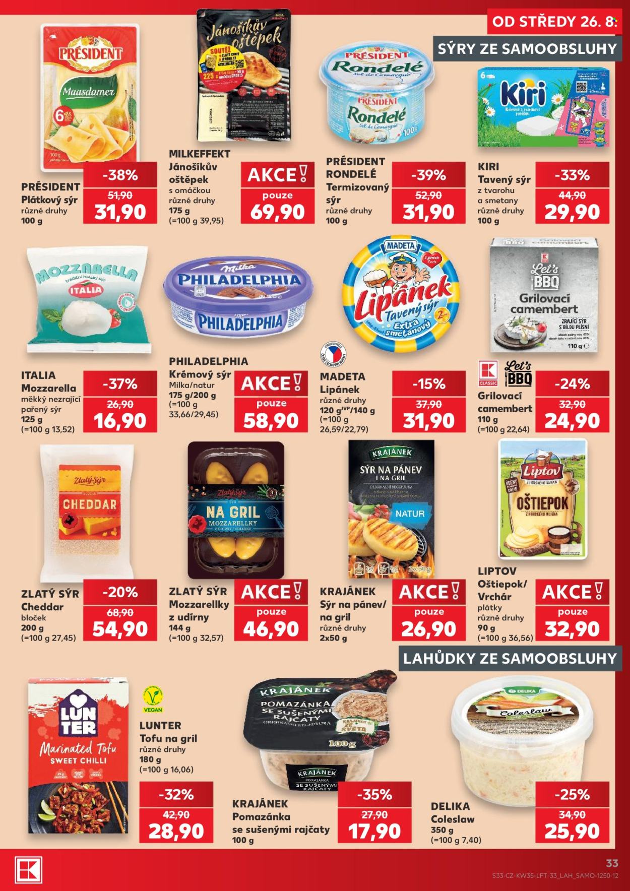 Leták Kaufland - 26.8.2026 - 1.9.2026. Strana 33