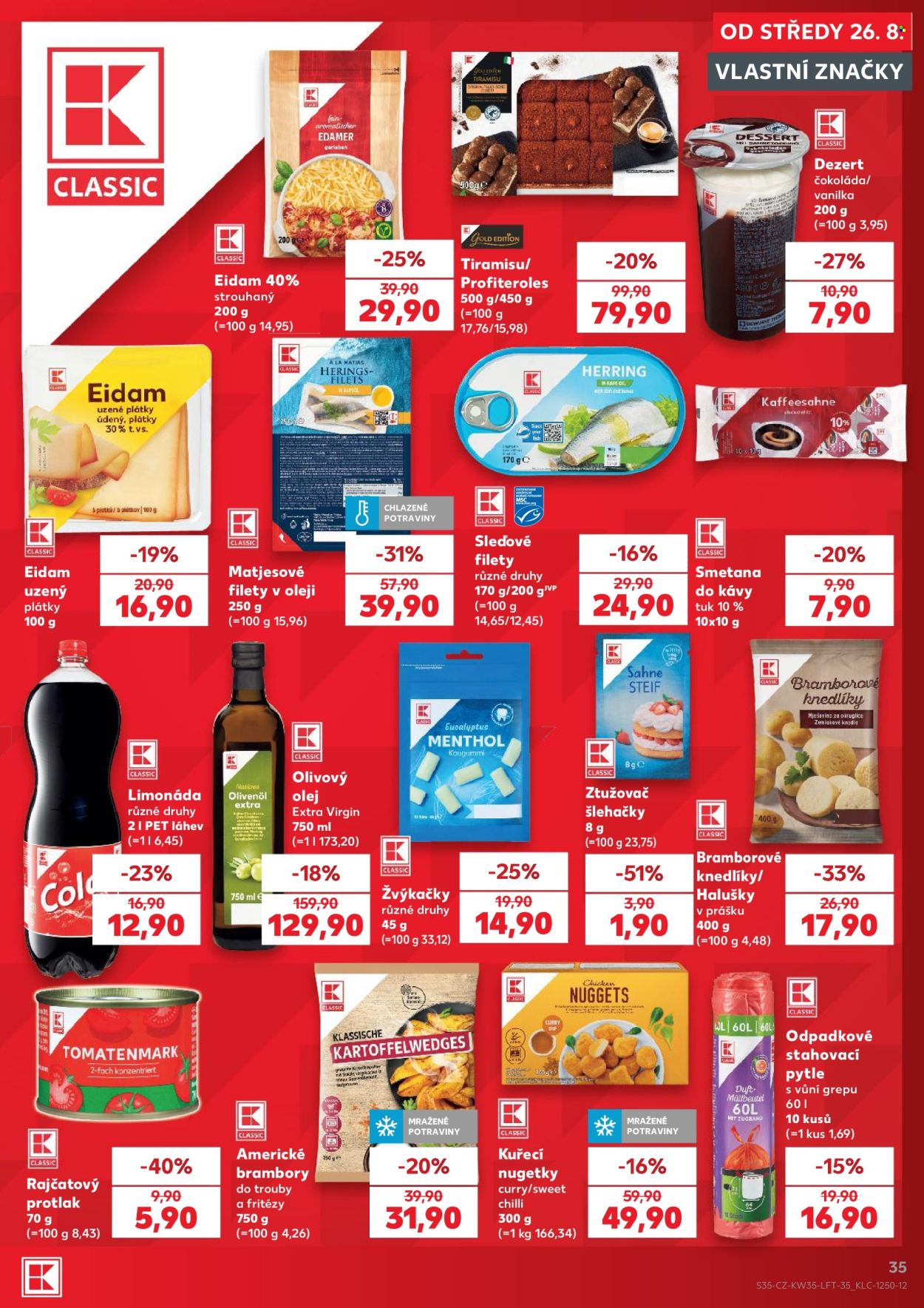 Leták Kaufland - 26.8.2026 - 1.9.2026. Strana 35