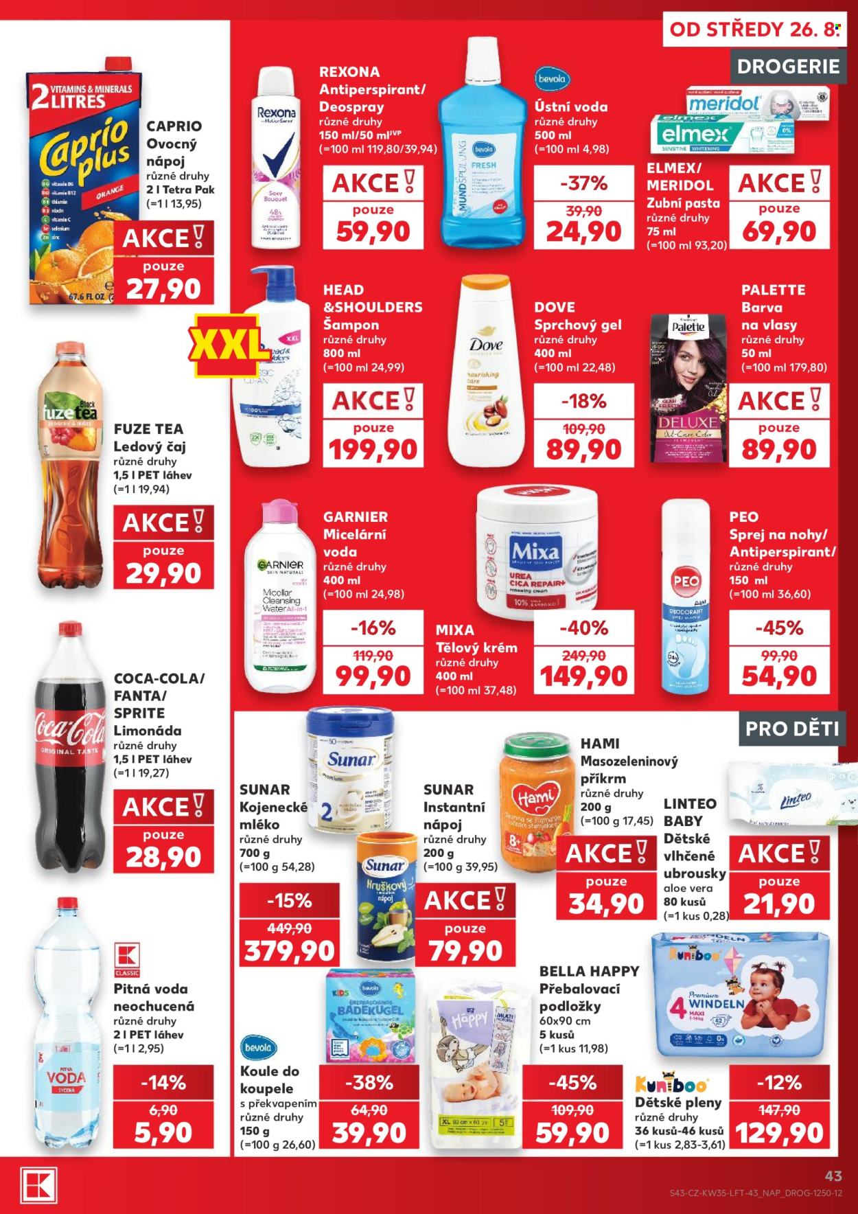 Leták Kaufland - 26.8.2026 - 1.9.2026. Strana 43