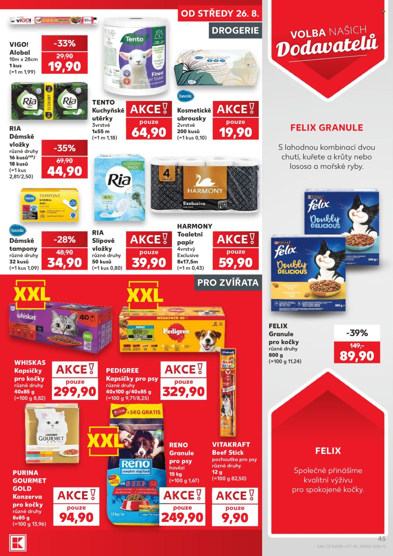 Leták Kaufland - 26.8.2026 - 1.9.2026. Strana 45