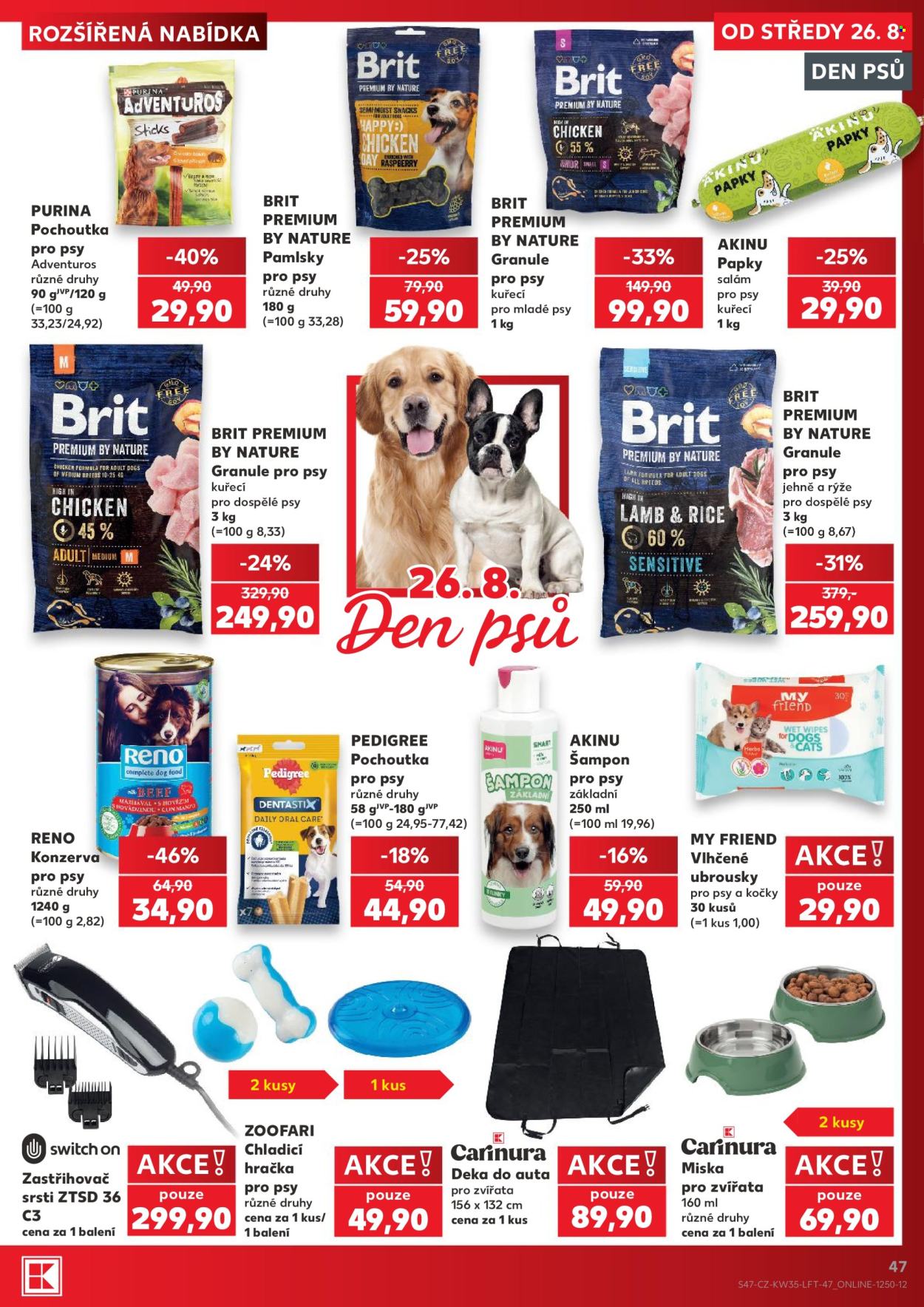 Leták Kaufland - 26.8.2026 - 1.9.2026. Strana 47