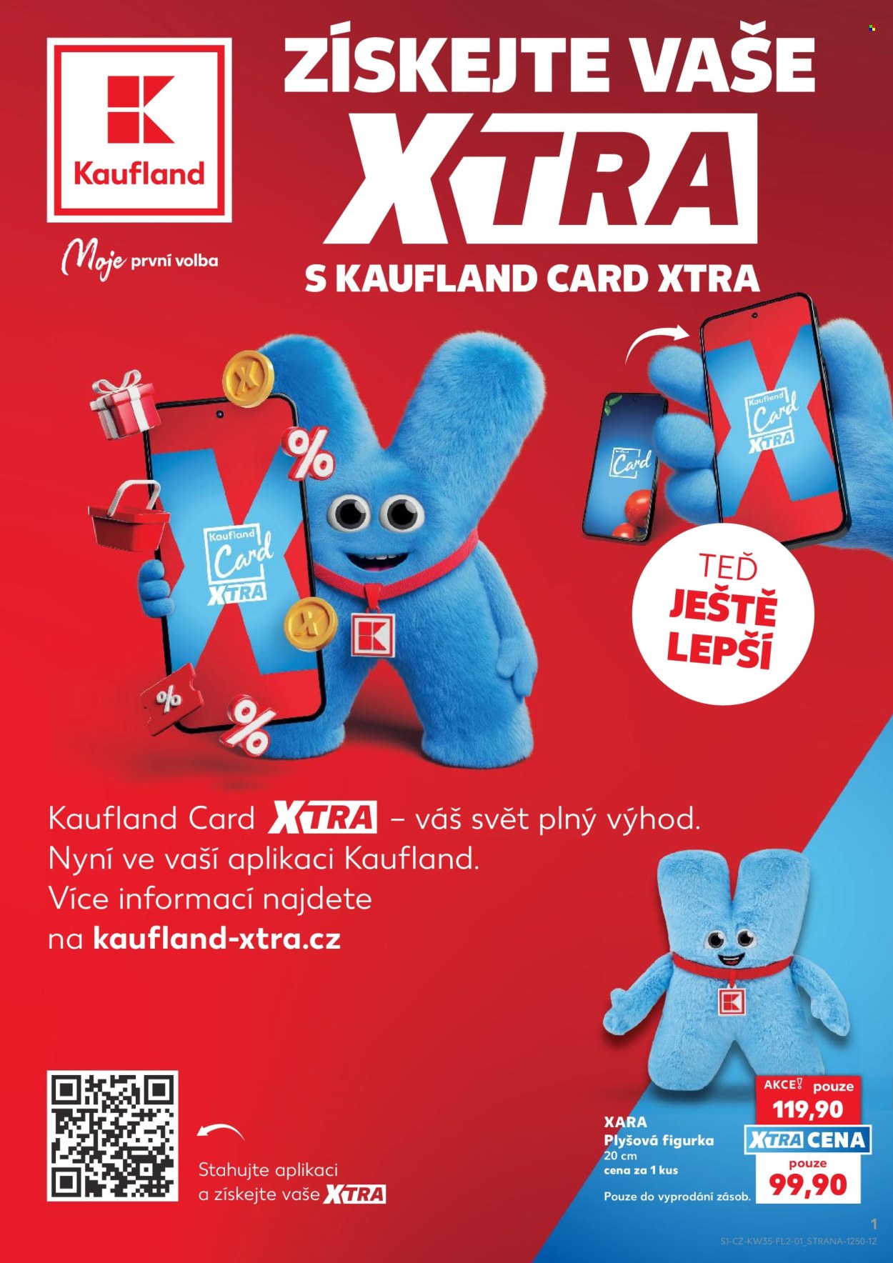Leták Kaufland - 26.8.2026 - 1.9.2026. Strana 1