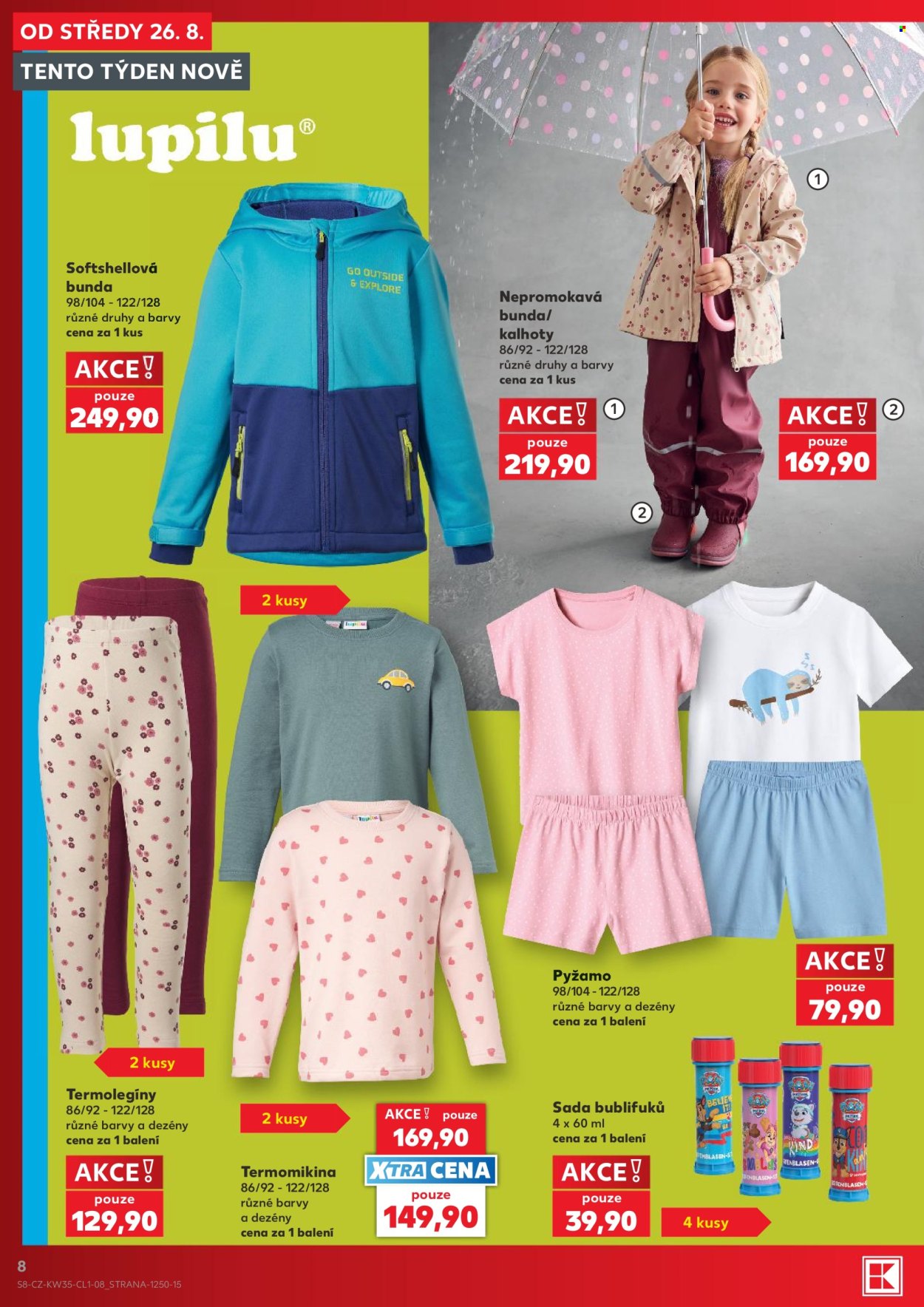 Leták Kaufland - 26.8.2026 - 1.9.2026. Strana 8
