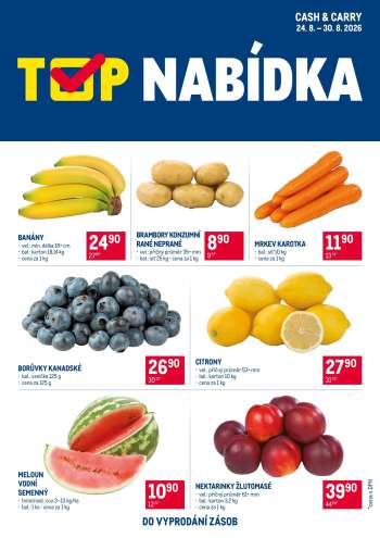 Leták MAKRO - 24.8.2026 - 30.8.2026.