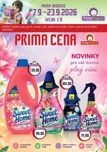 Leták Prima Drogerie - 7.9.2026 - 23.9.2026.