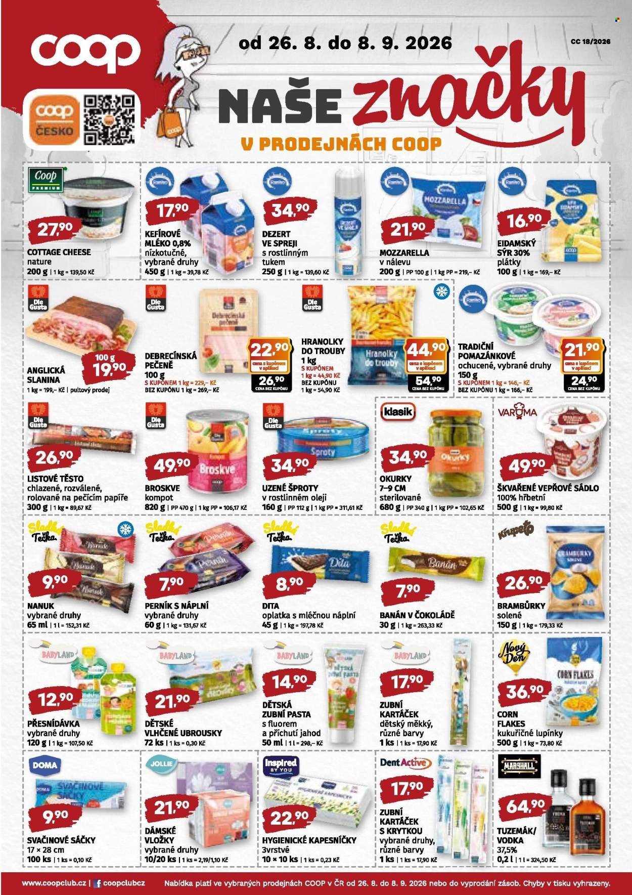 Leták coop JEDNOTA - 26.8.2026 - 8.9.2026. Strana 5