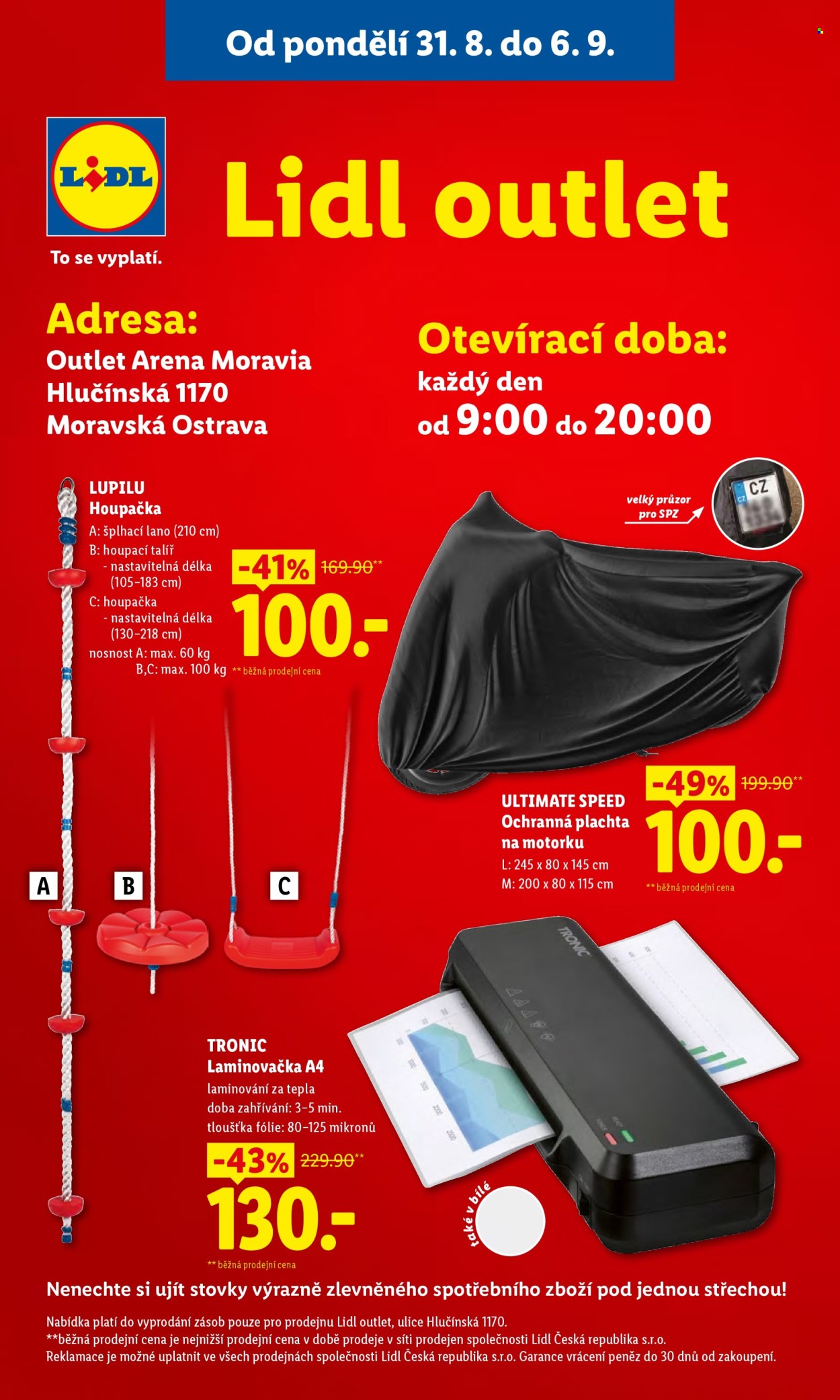 Leták Lidl - 3.9.2026 - 6.9.2026. Strana 40