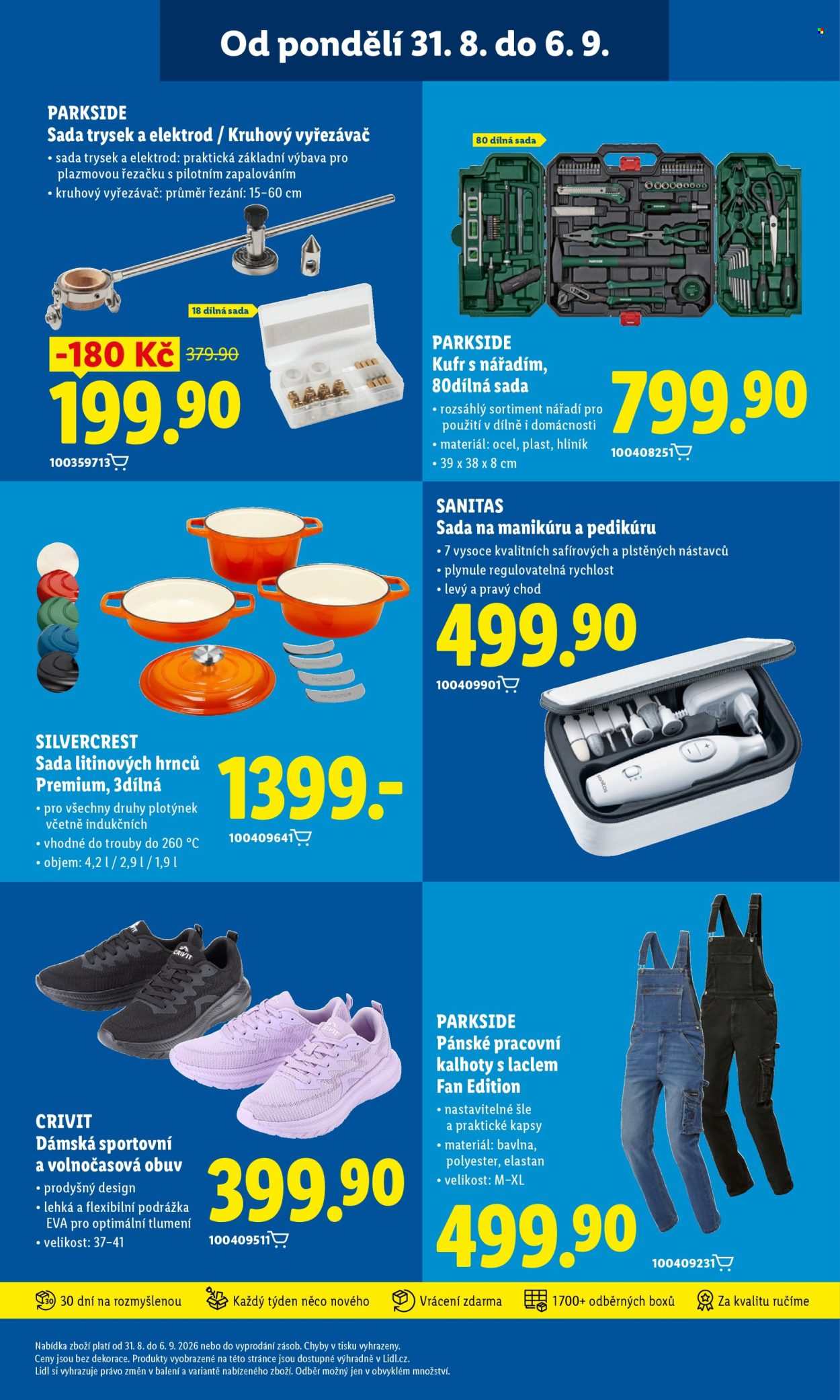 Leták Lidl - 3.9.2026 - 6.9.2026. Strana 47