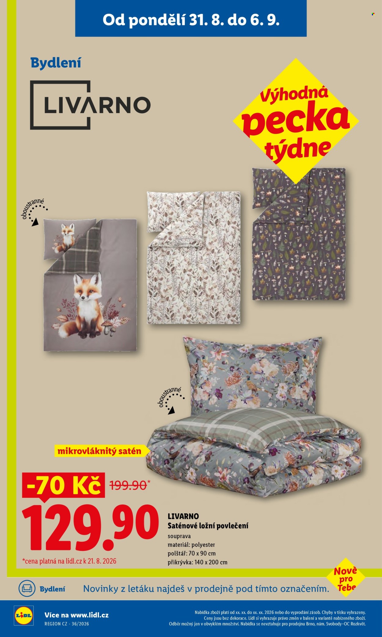 Leták Lidl - 31.8.2026 - 6.9.2026. Strana 7
