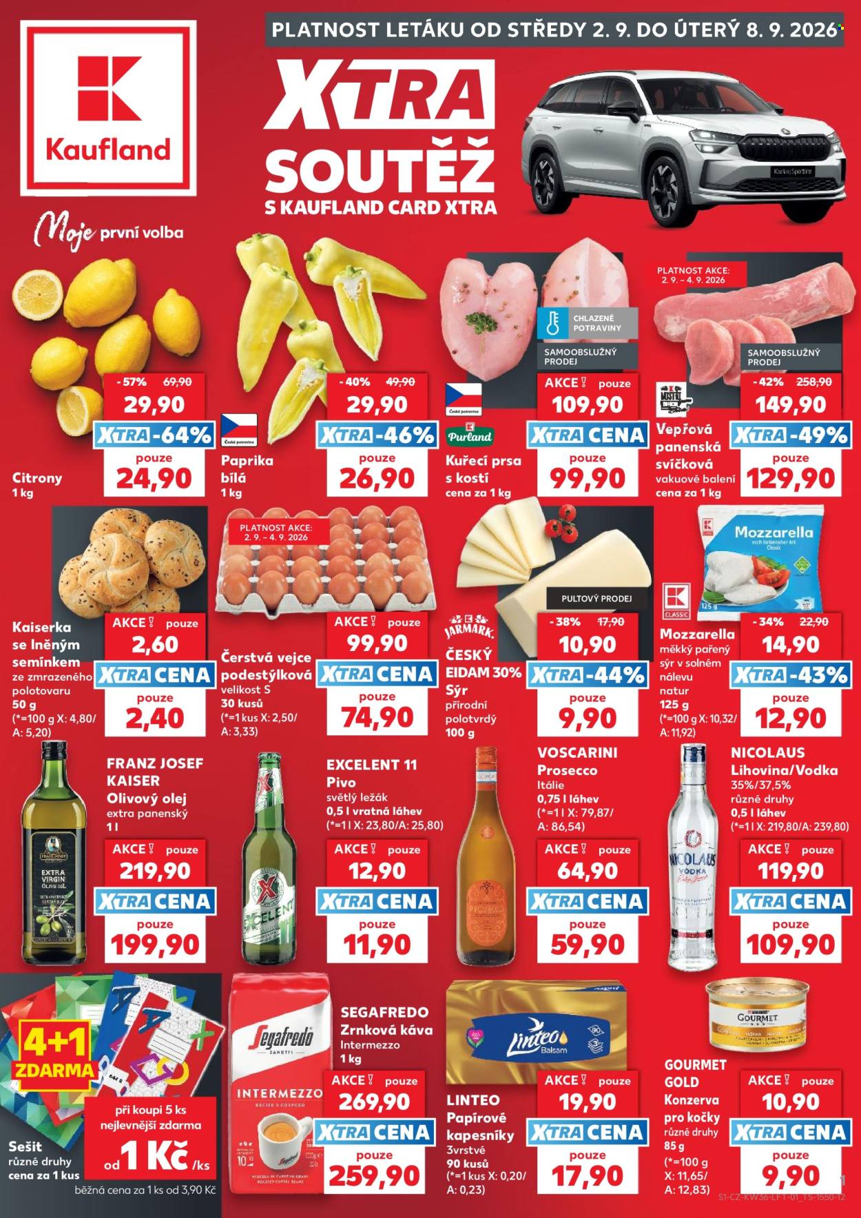 Leták Kaufland - 2.9.2026 - 8.9.2026. Strana 1