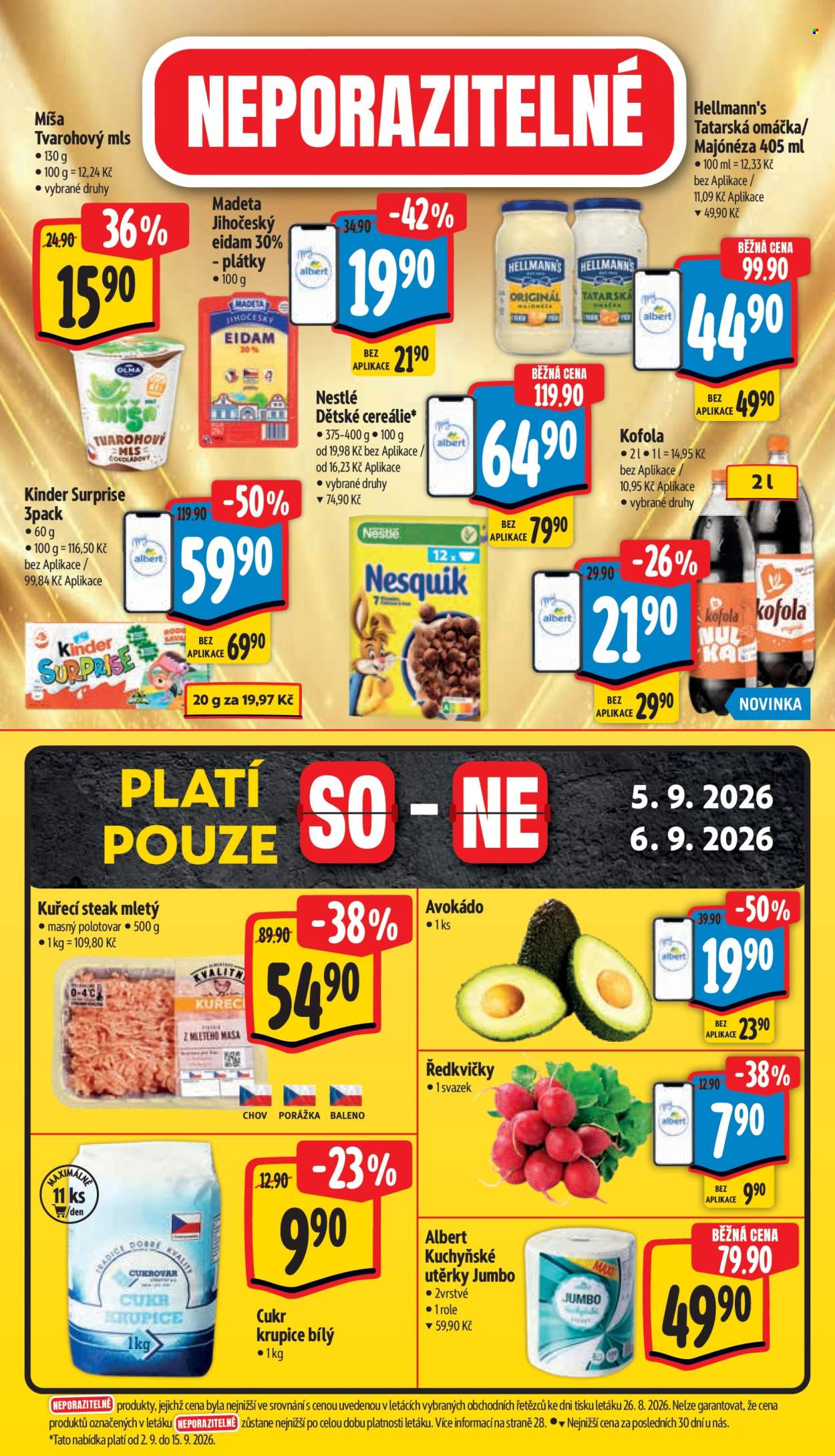Leták Albert Hypermarket - 2.9.2026 - 8.9.2026. Strana 8