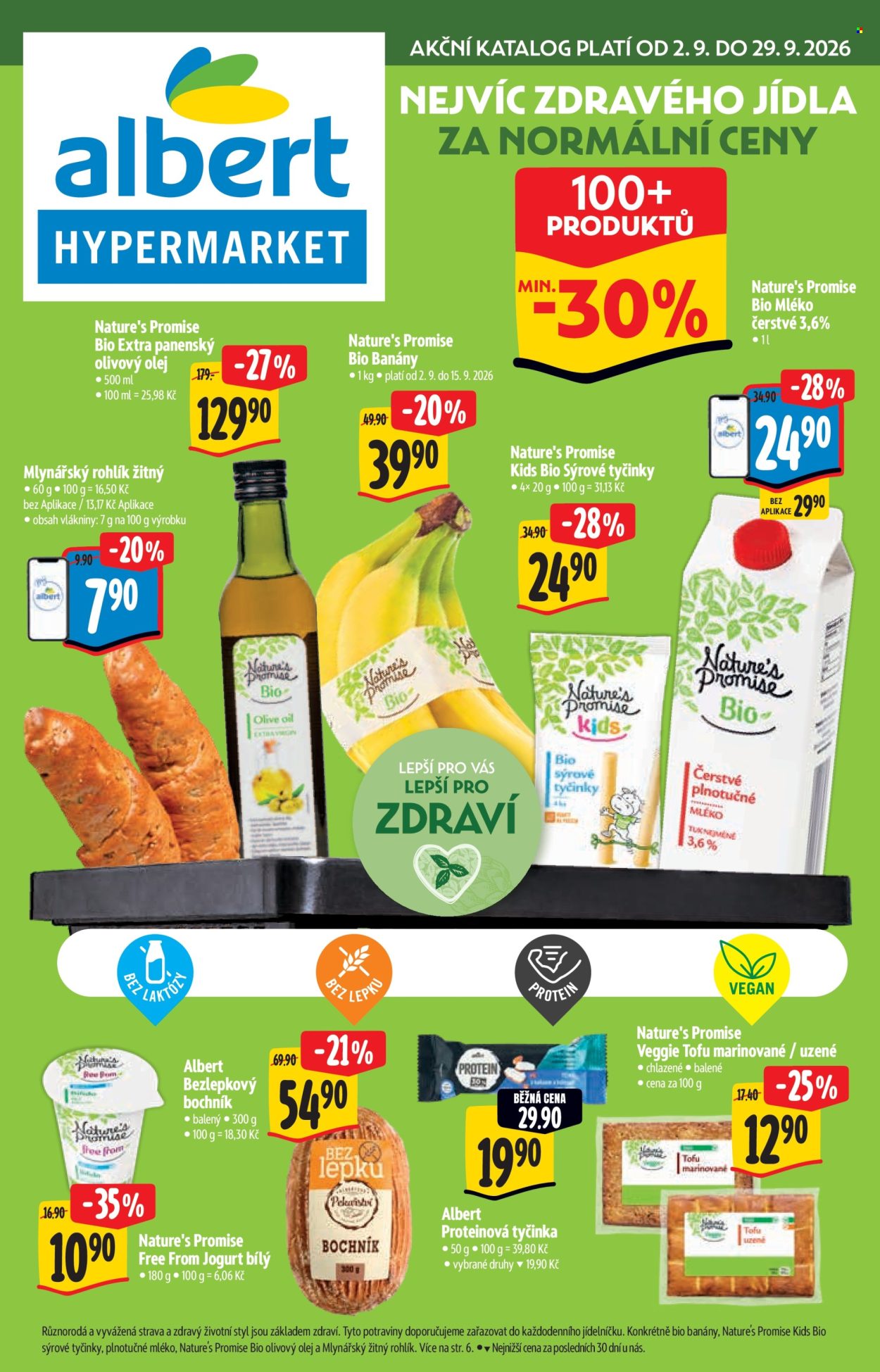 Leták Albert Hypermarket - 2.9.2026 - 29.9.2026. Strana 1