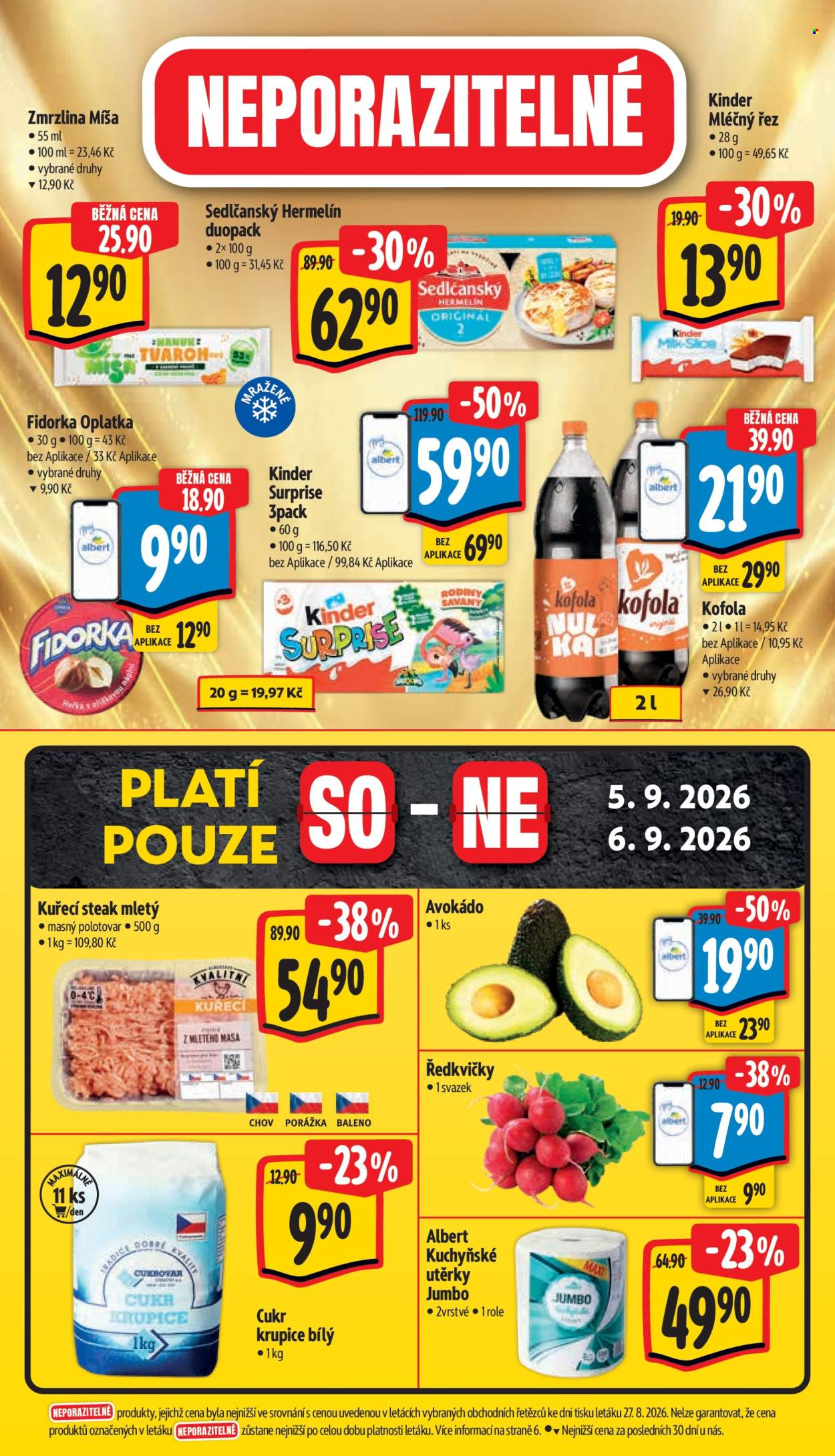 Leták Albert Supermarket - 2.9.2026 - 8.9.2026. Strana 8