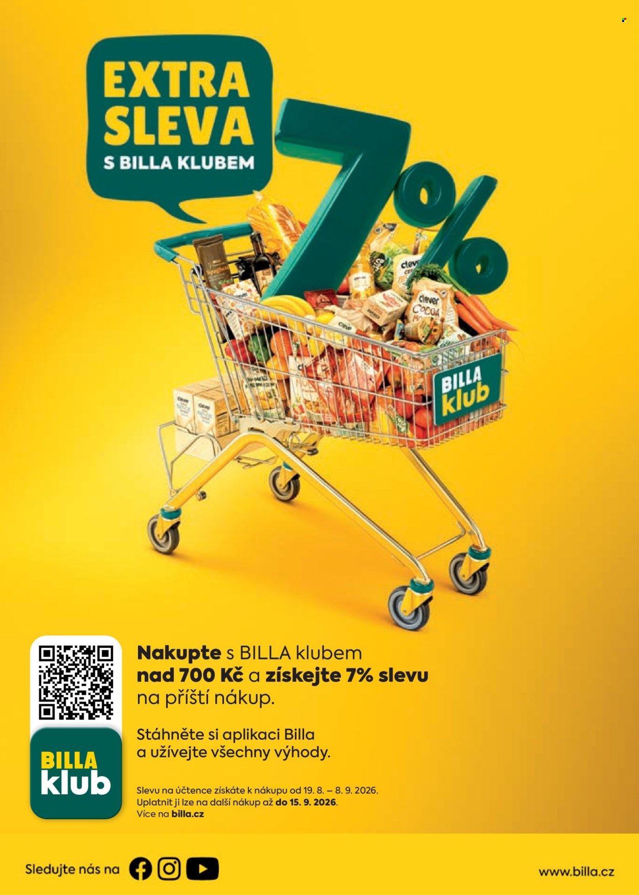 Leták BILLA - 2.9.2026 - 8.9.2026. Strana 30