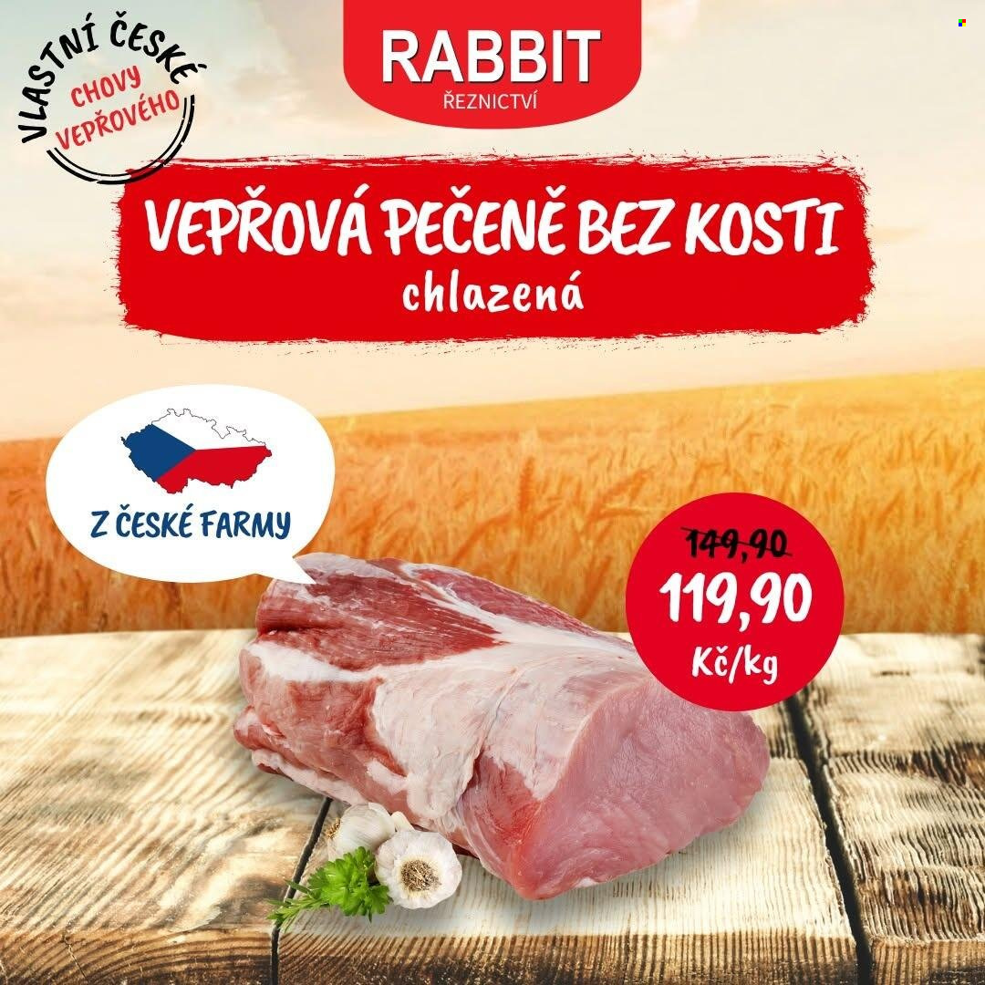 Leták RABBIT řeznictví - 1.9.2026 - 6.9.2026. Strana 3