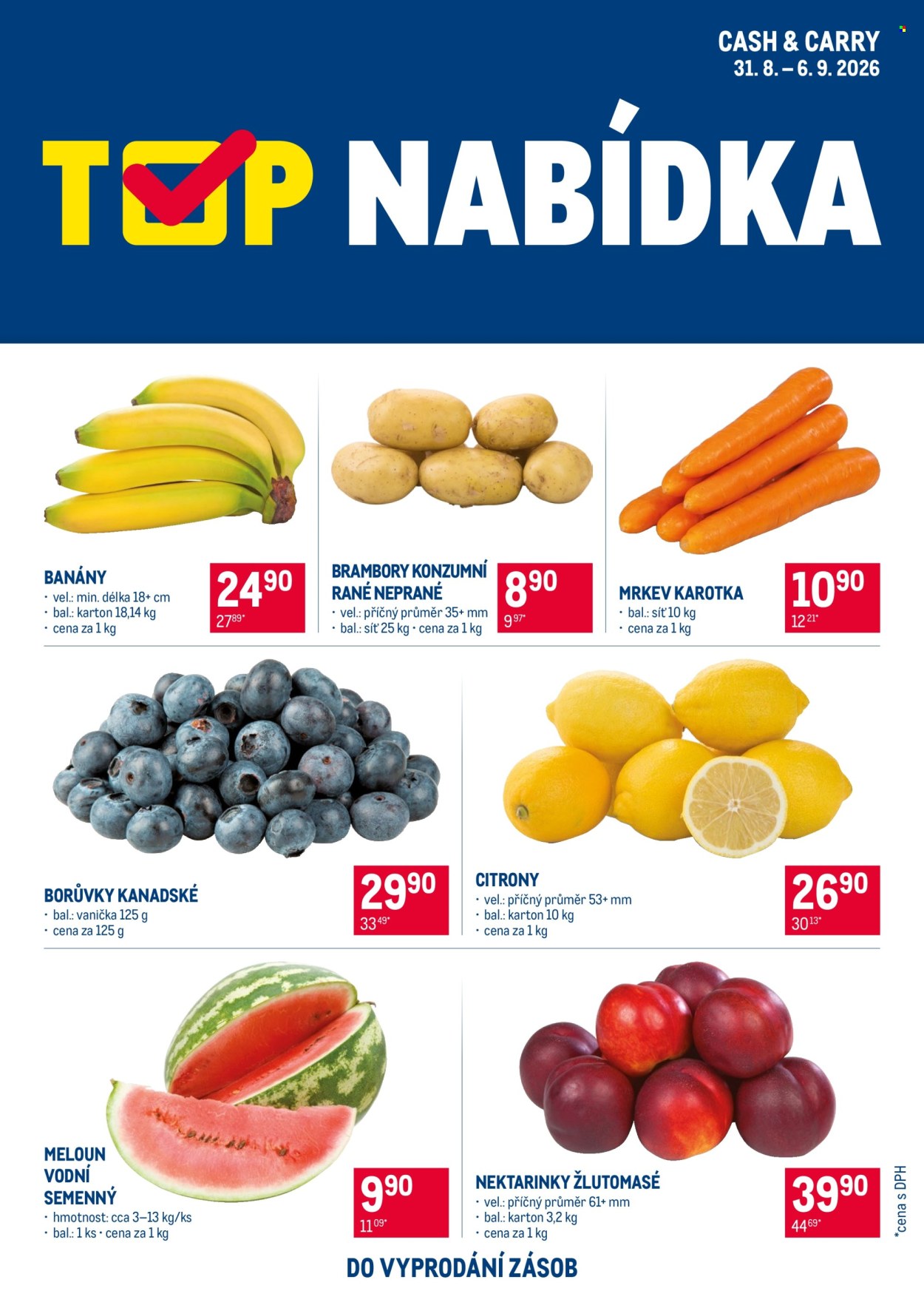 Leták MAKRO - 31.8.2026 - 6.9.2026. Strana 1