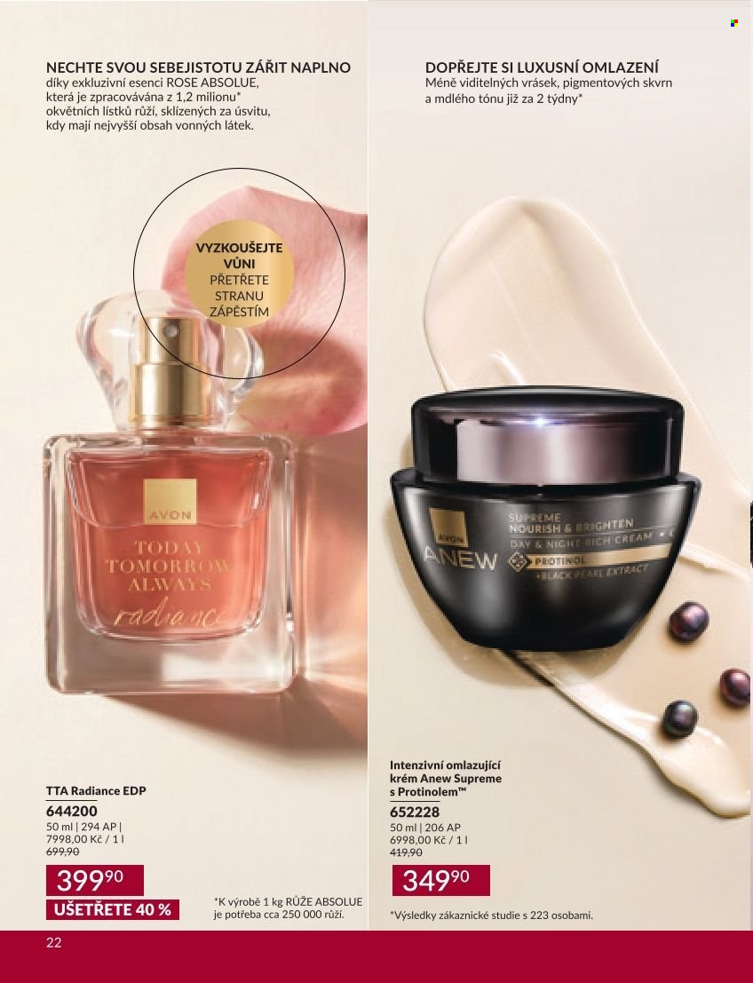 Leták AVON - 1.9.2026 - 30.9.2026. Strana 22