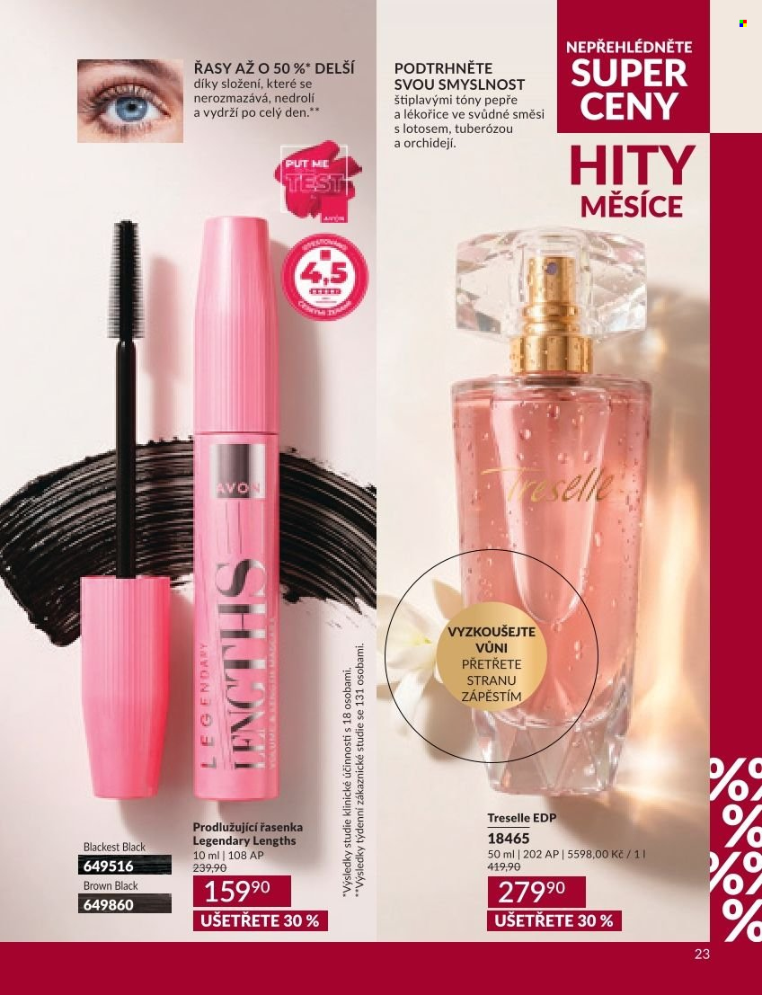 Leták AVON - 1.9.2026 - 30.9.2026. Strana 23