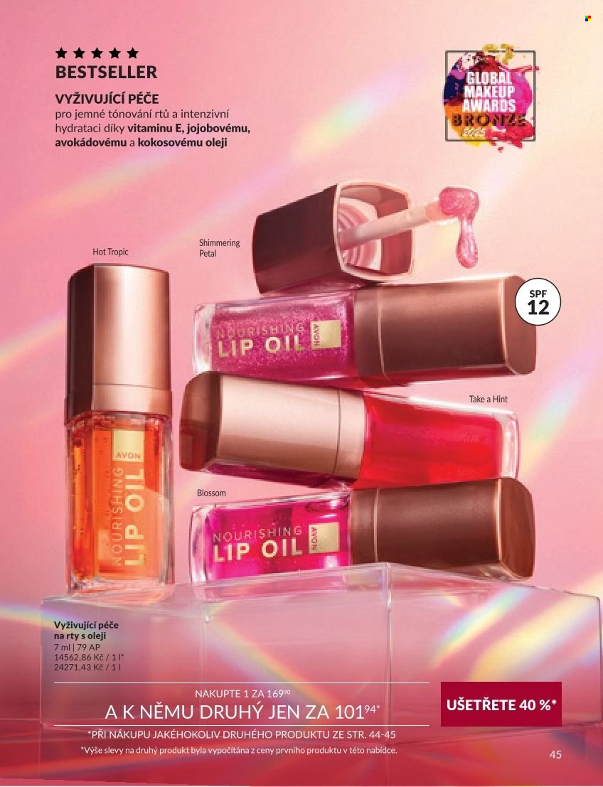 Leták AVON - 1.9.2026 - 30.9.2026. Strana 45
