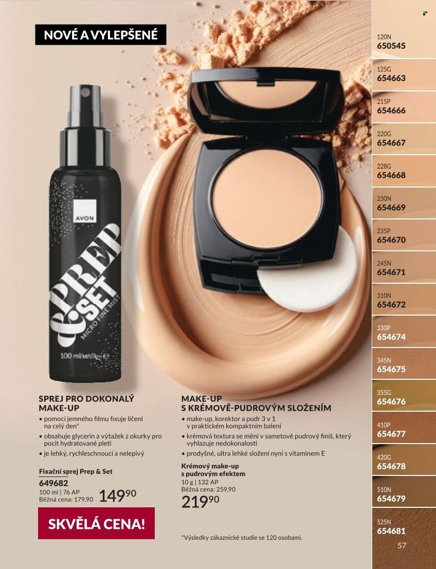 Leták AVON - 1.9.2026 - 30.9.2026. Strana 57