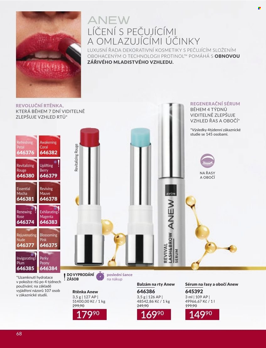 Leták AVON - 1.9.2026 - 30.9.2026. Strana 68