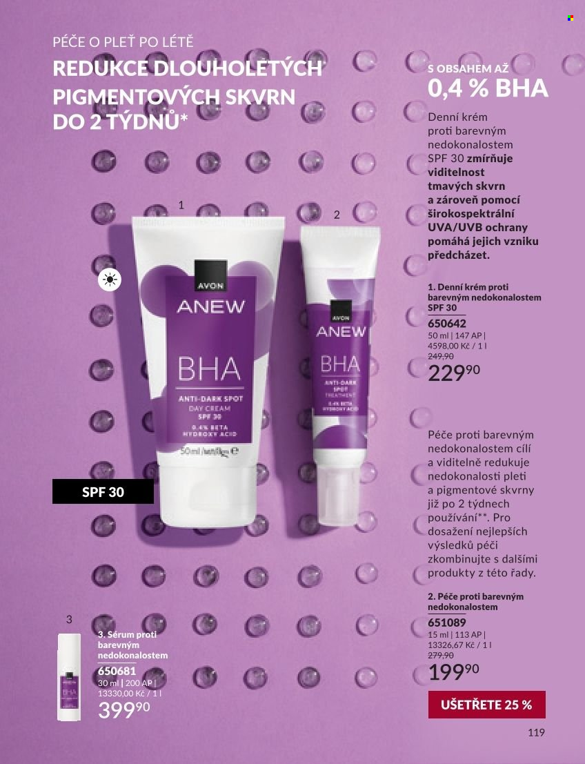 Leták AVON - 1.9.2026 - 30.9.2026. Strana 119