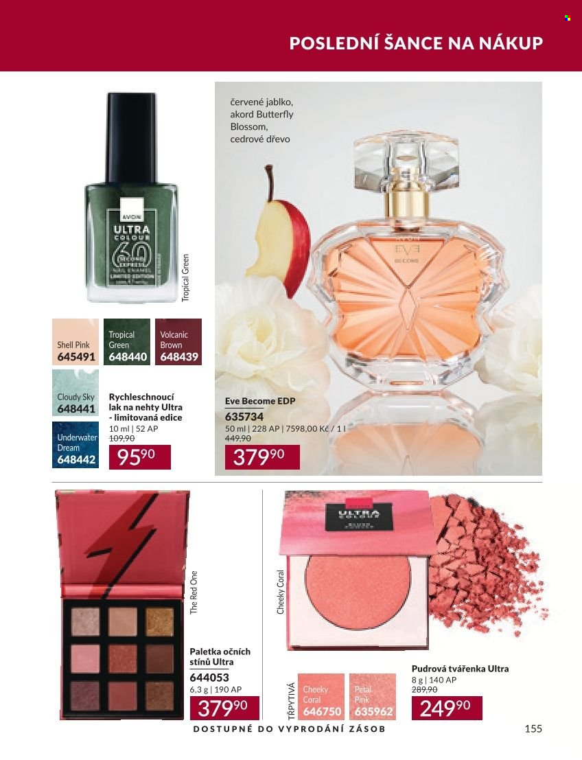 Leták AVON - 1.9.2026 - 30.9.2026. Strana 155