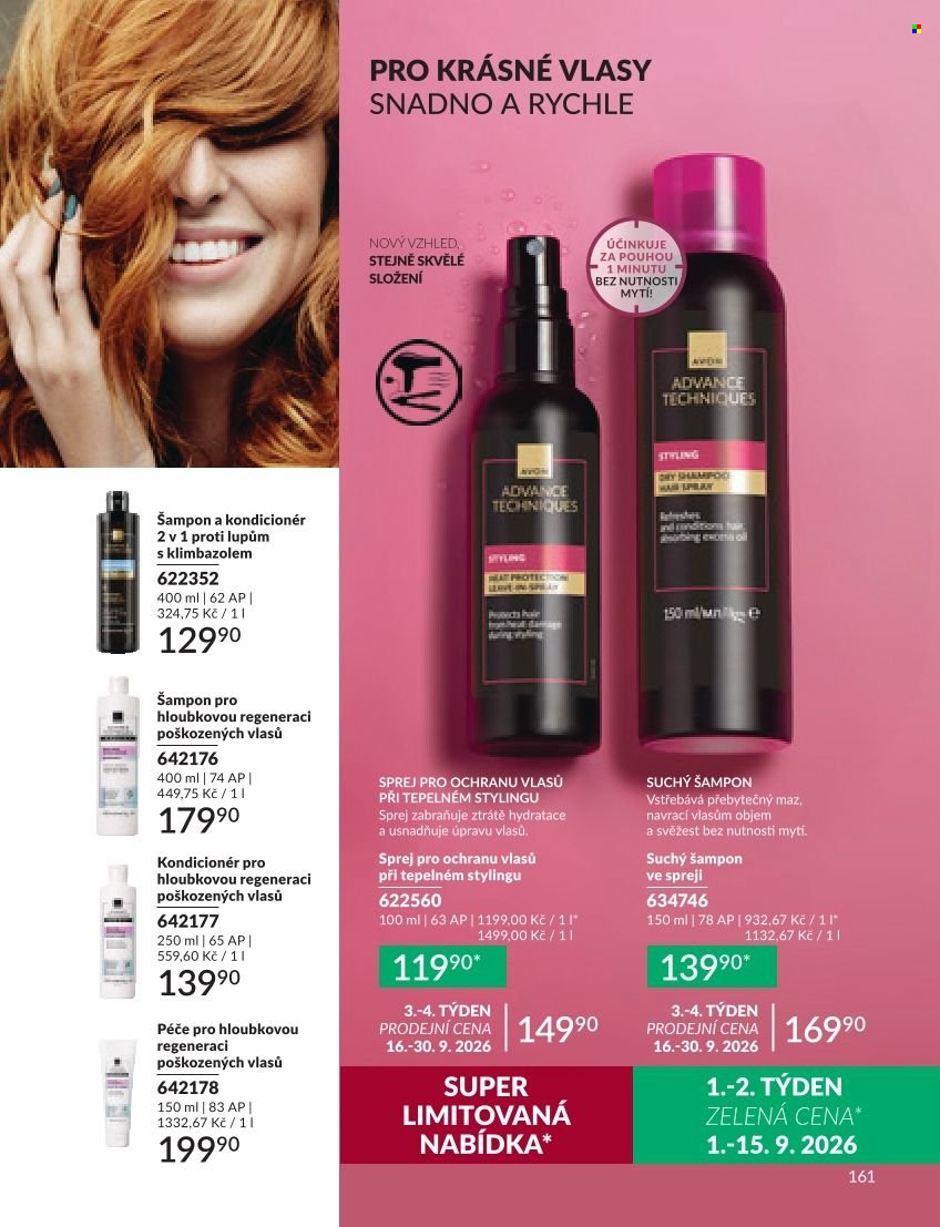 Leták AVON - 1.9.2026 - 30.9.2026. Strana 161